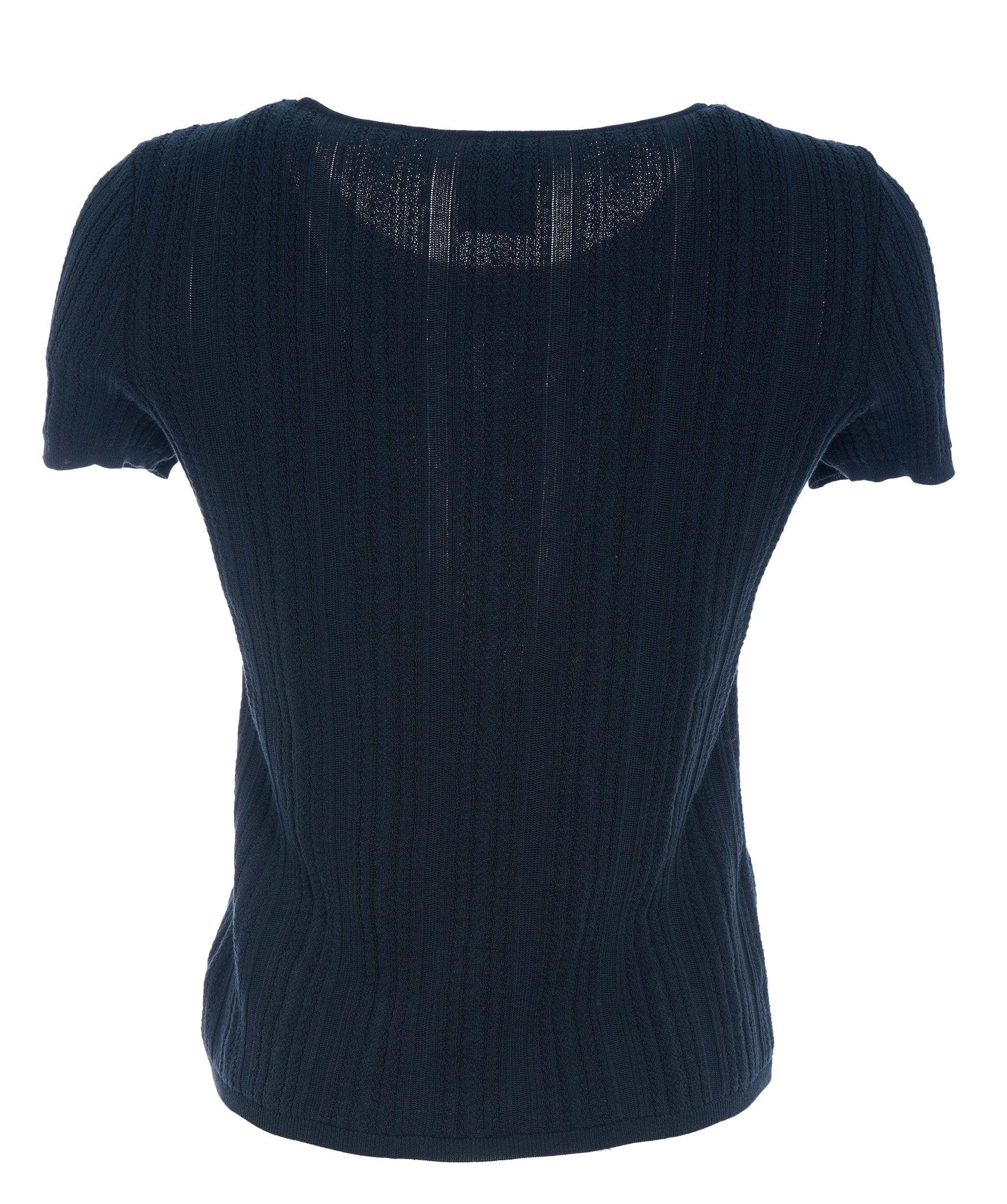 Chanel Chanel 04P CC Knit Top Black ASL10679