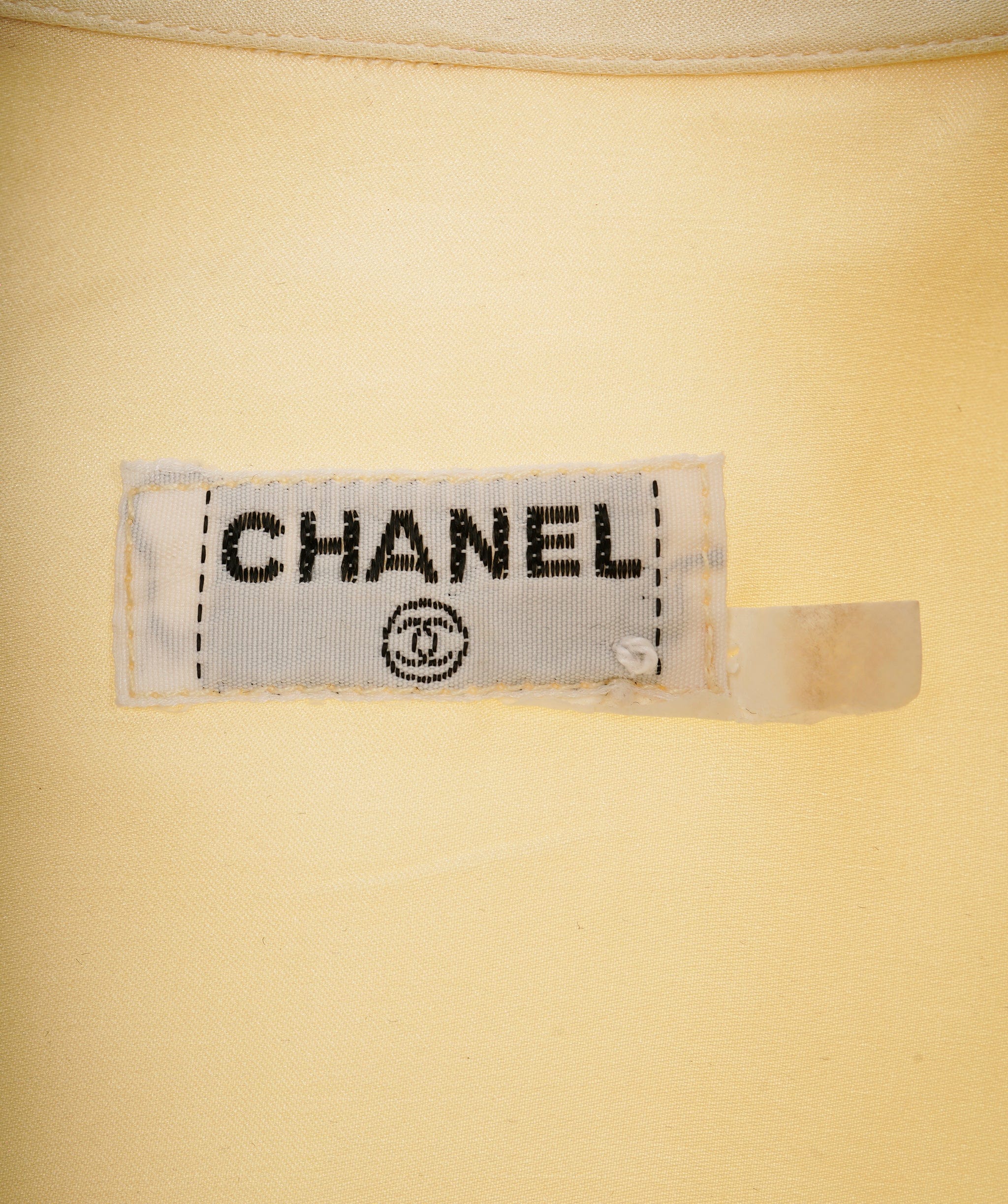 Chanel Chanel Beige CC Blouse ALC1455