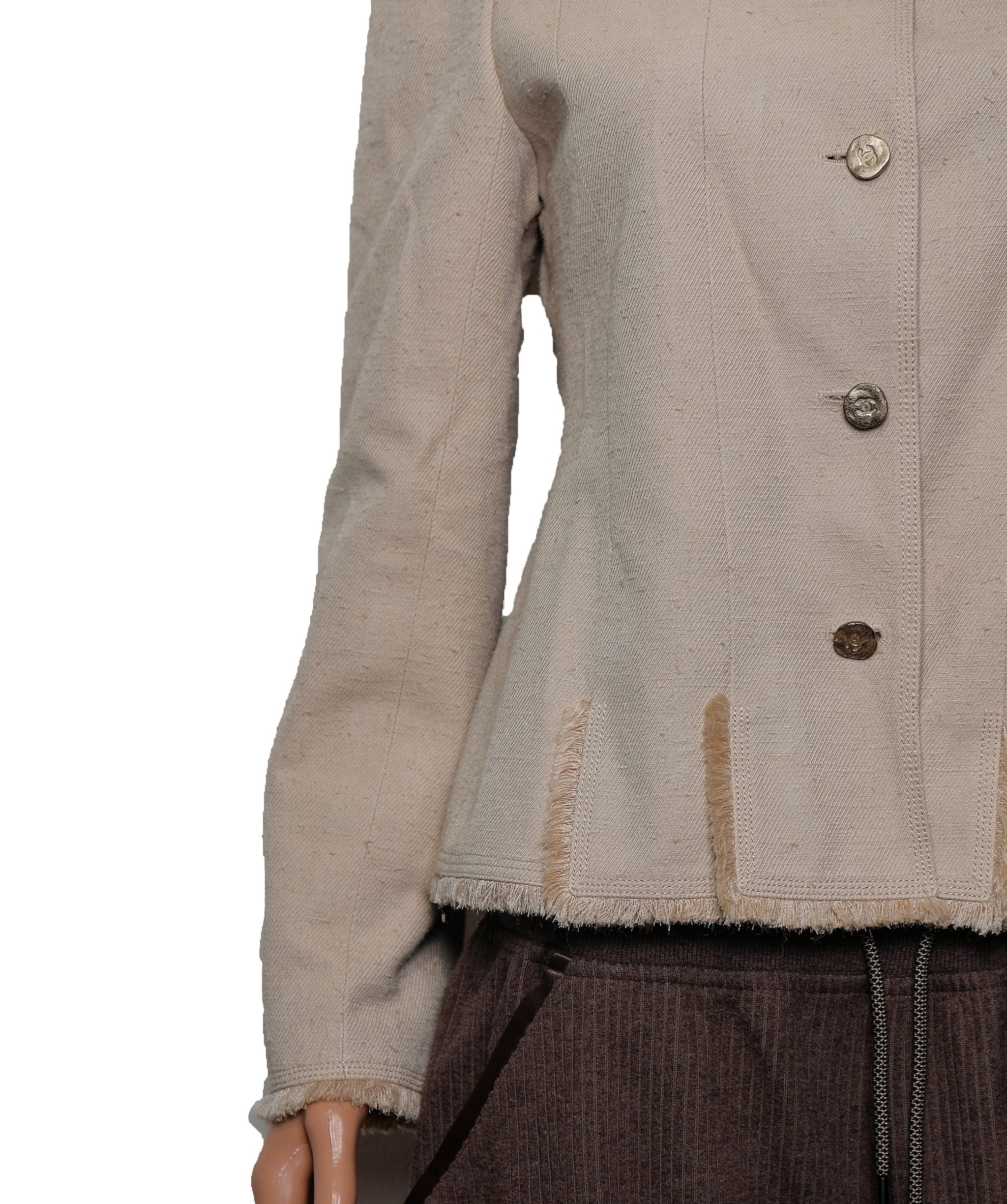 Chanel Chanel Beige Jacket 42