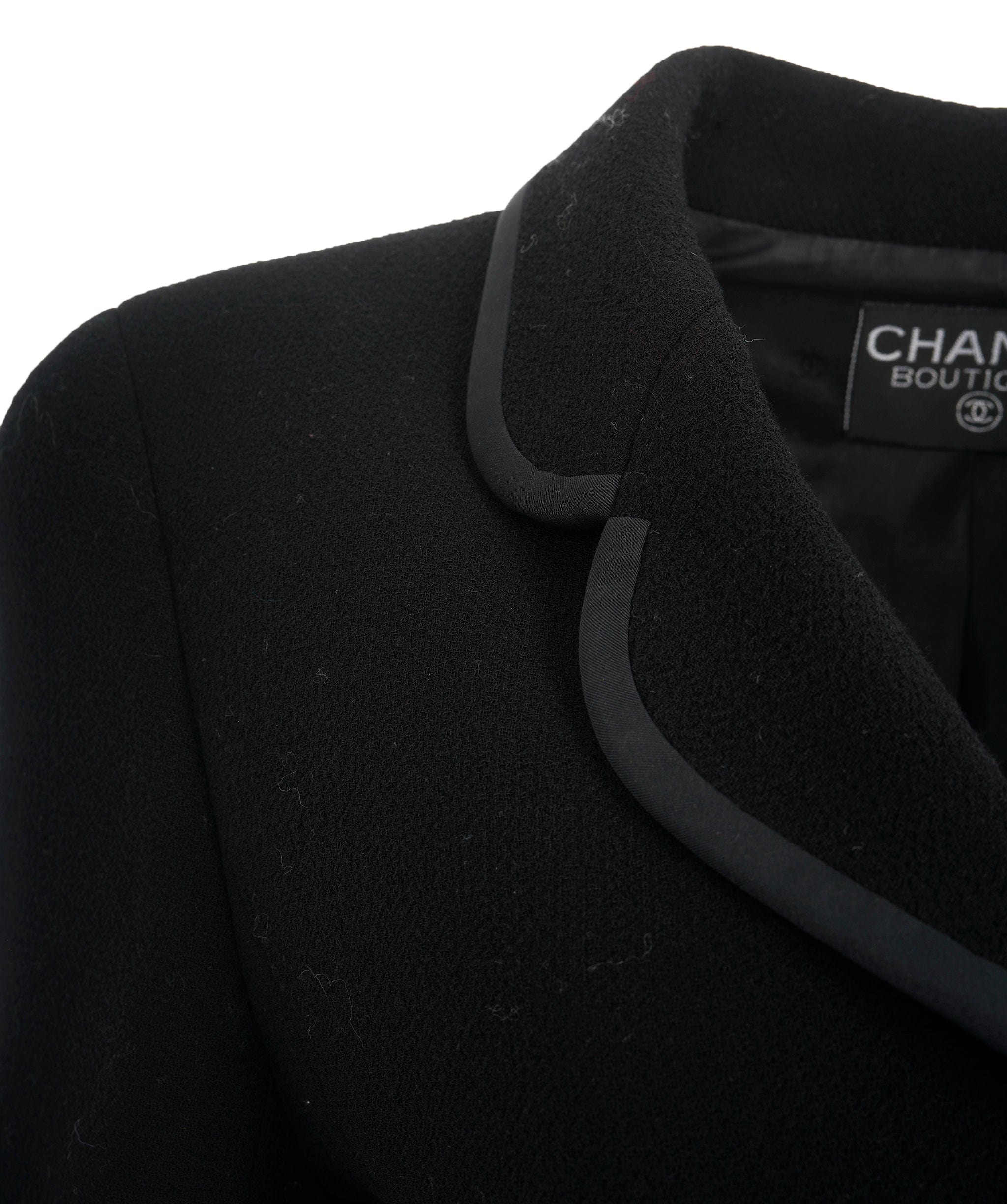 Chanel Chanel Black Classic Blazer  ALL0587