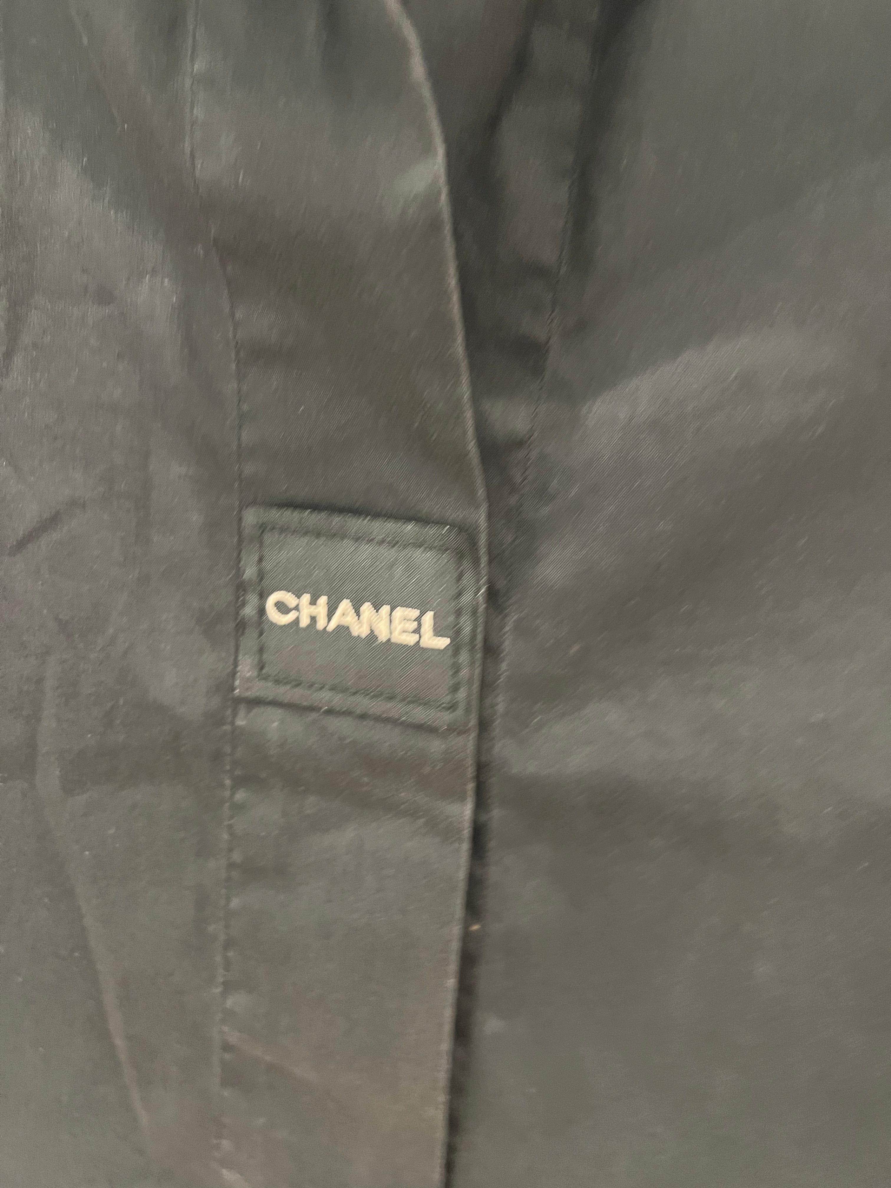 Chanel Chanel Black Shirt with Chanel Logo ALC1168