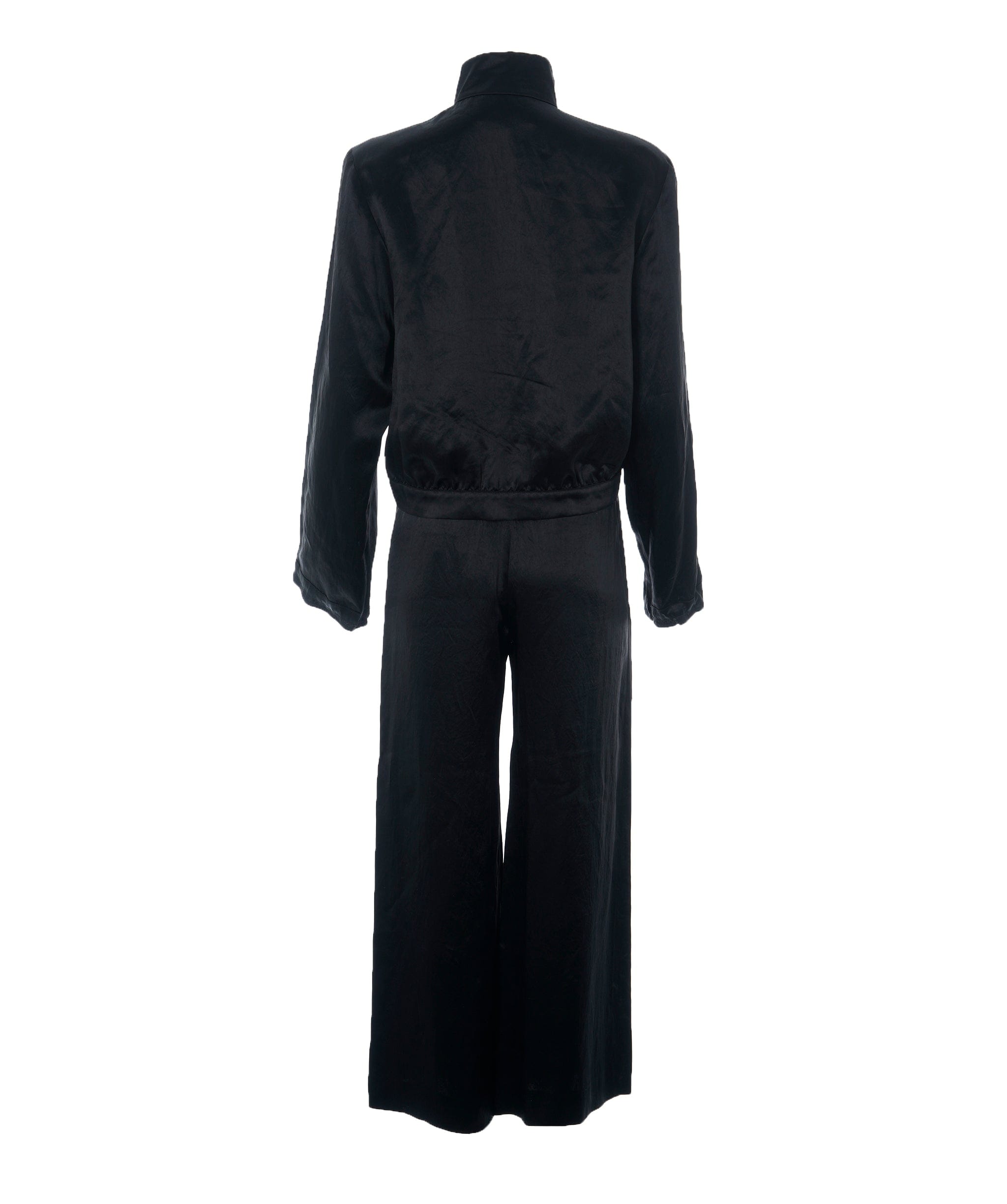 Chanel Chanel Black Silk Jacket and Trousers  ALC1548