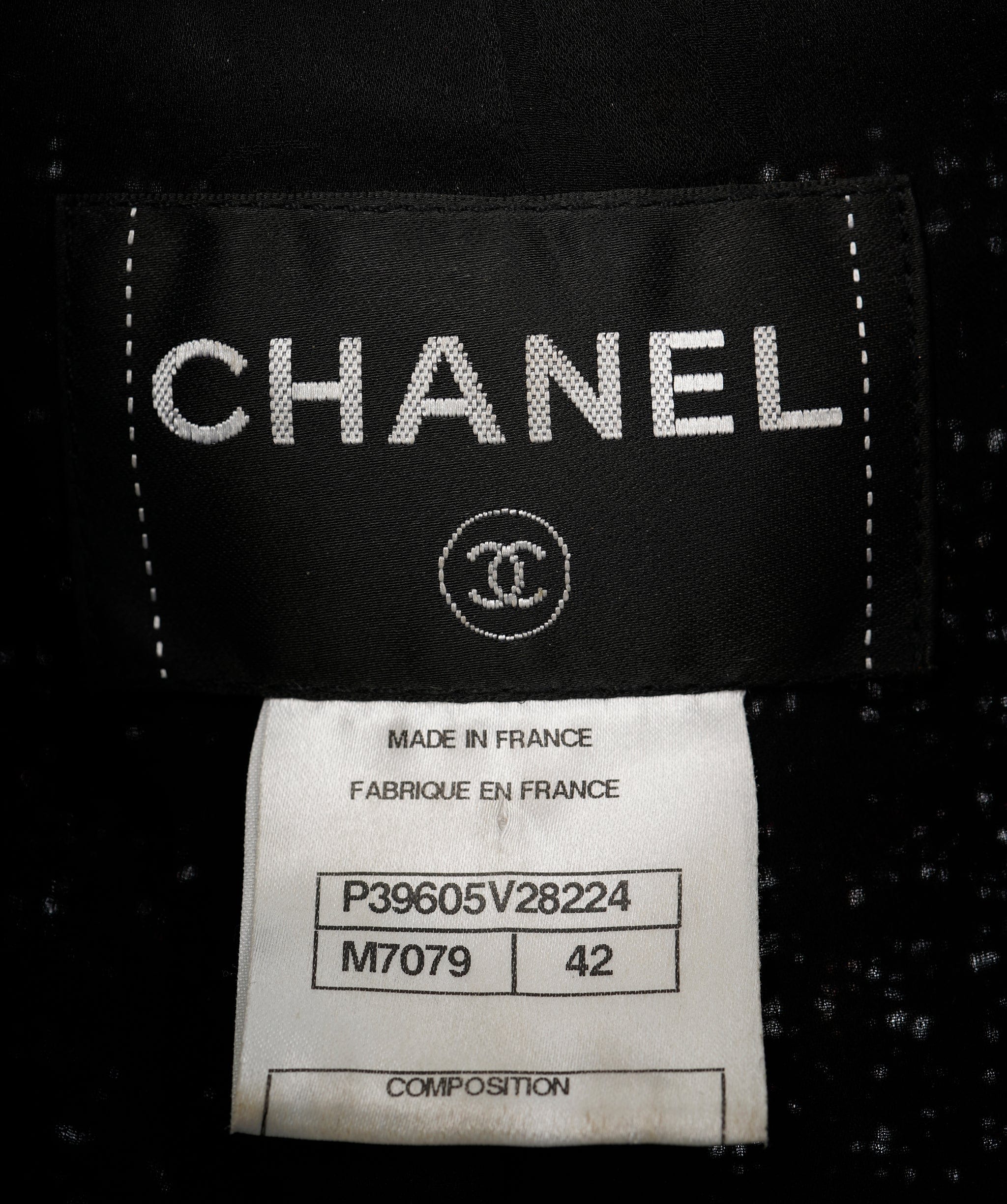 Chanel Chanel Black Tweed Blazer  ALC1744