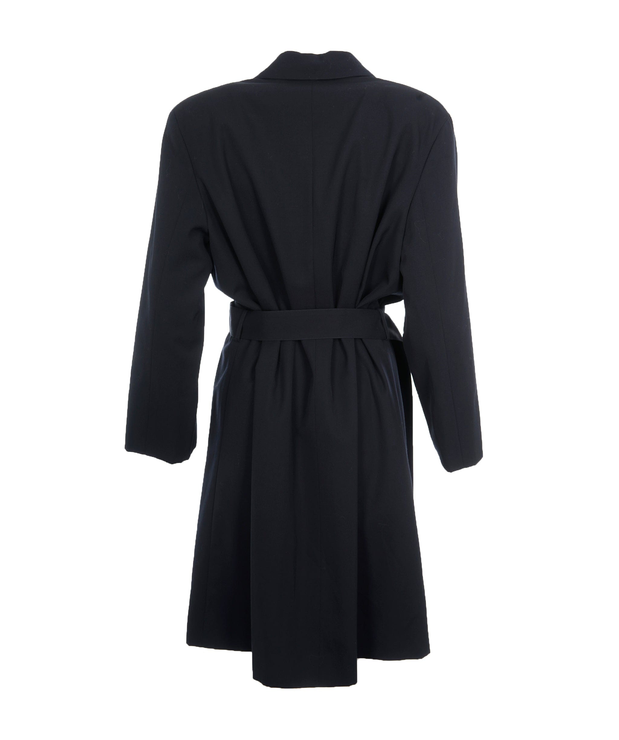 Chanel Chanel Blue Navy CC Button Trench Coat  AGL2520