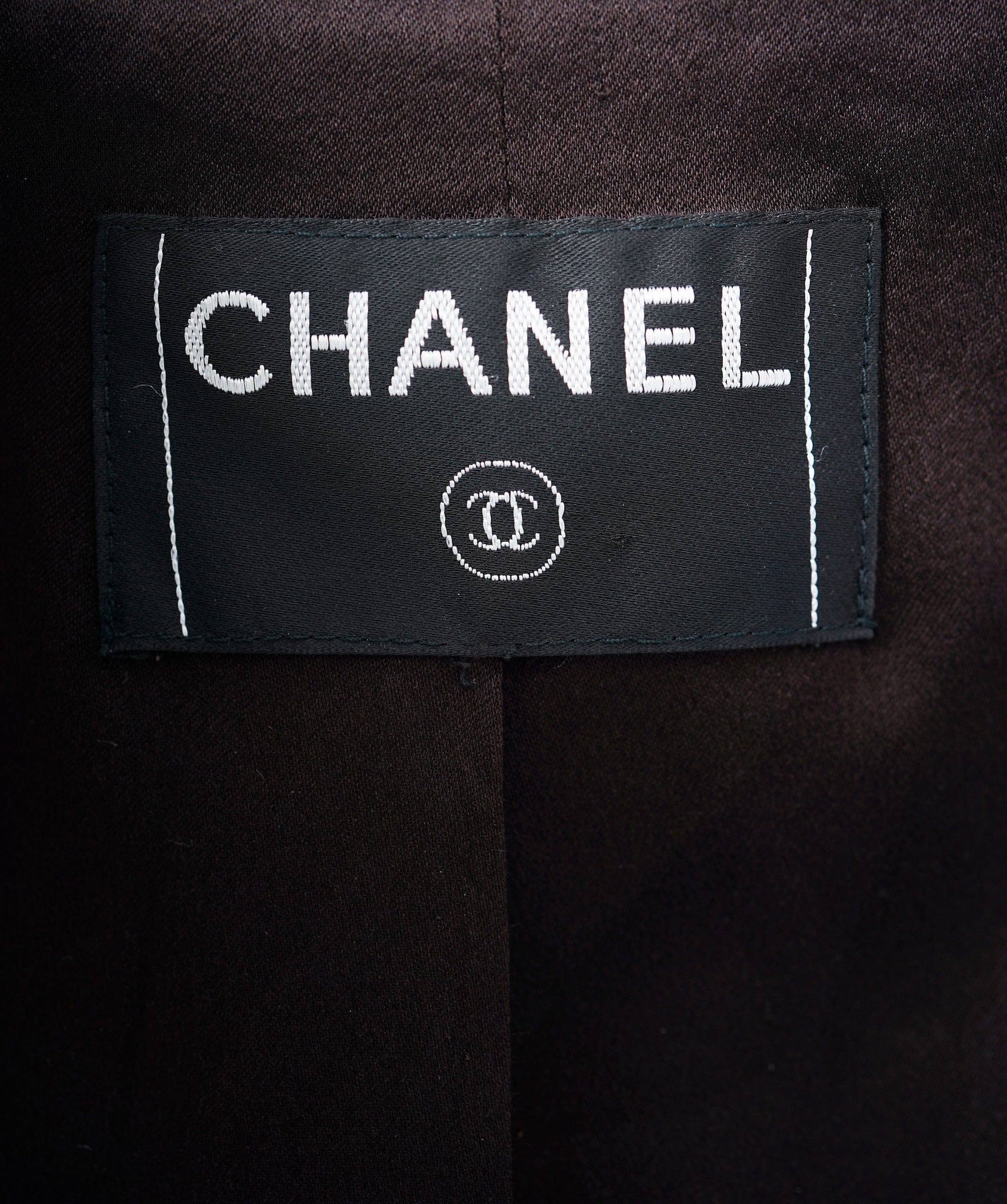 Chanel Chanel Brown Double Breasted Cashmere Jacket  ALC1545