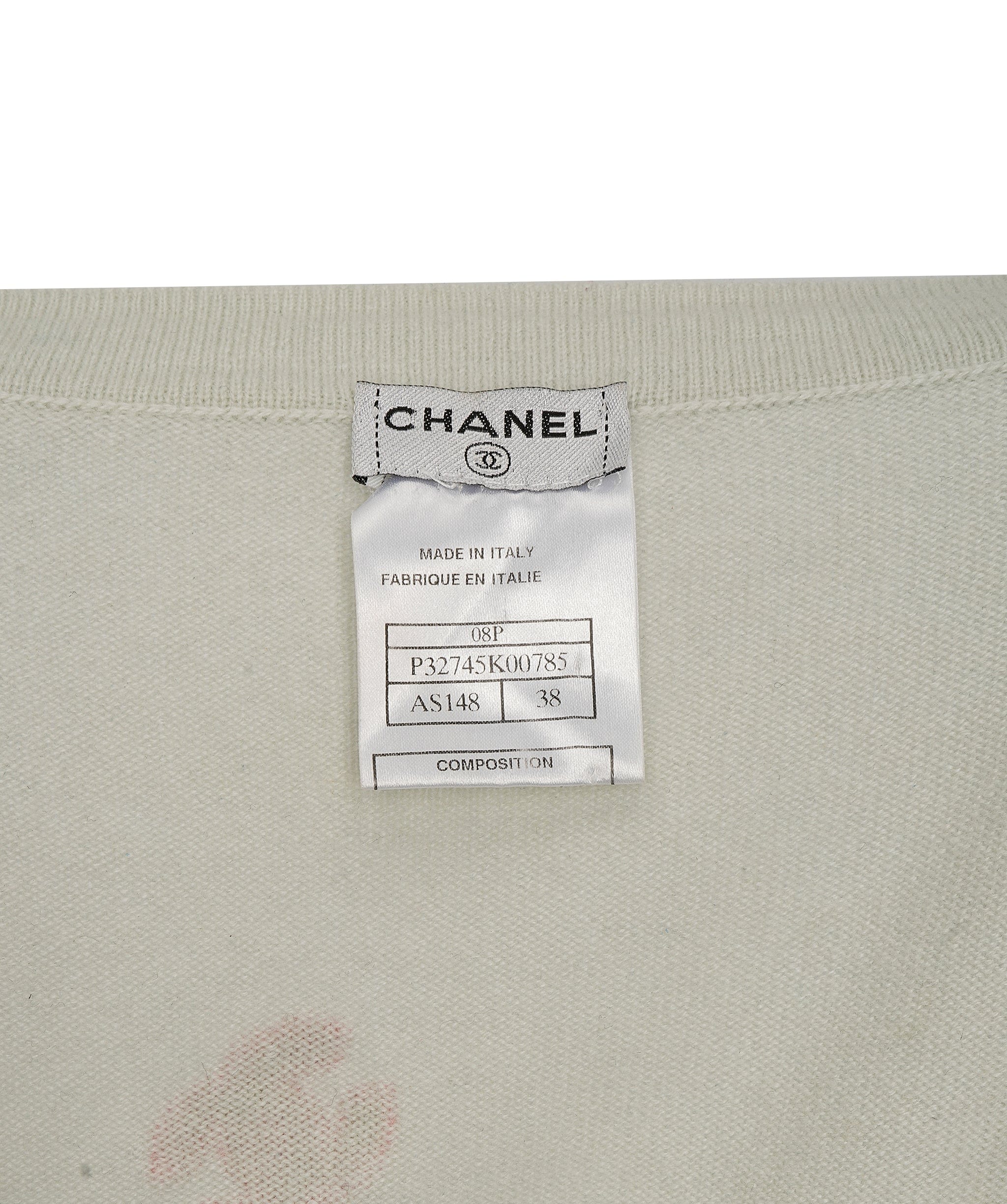 Chanel Chanel CC mint patch cardigan  ALC1450