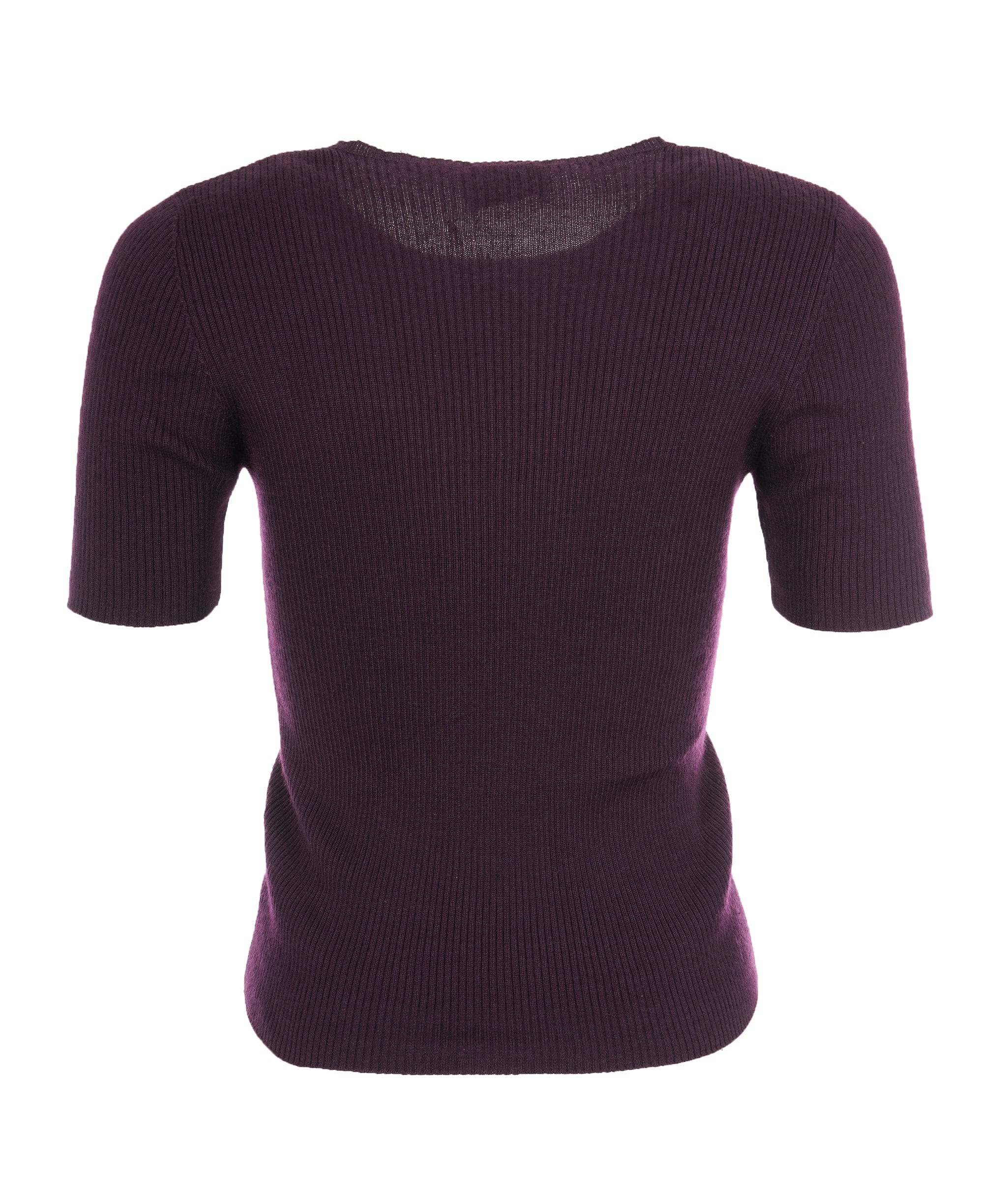 Chanel Chanel CC Pocket Cashmere Top Purple ASL10503