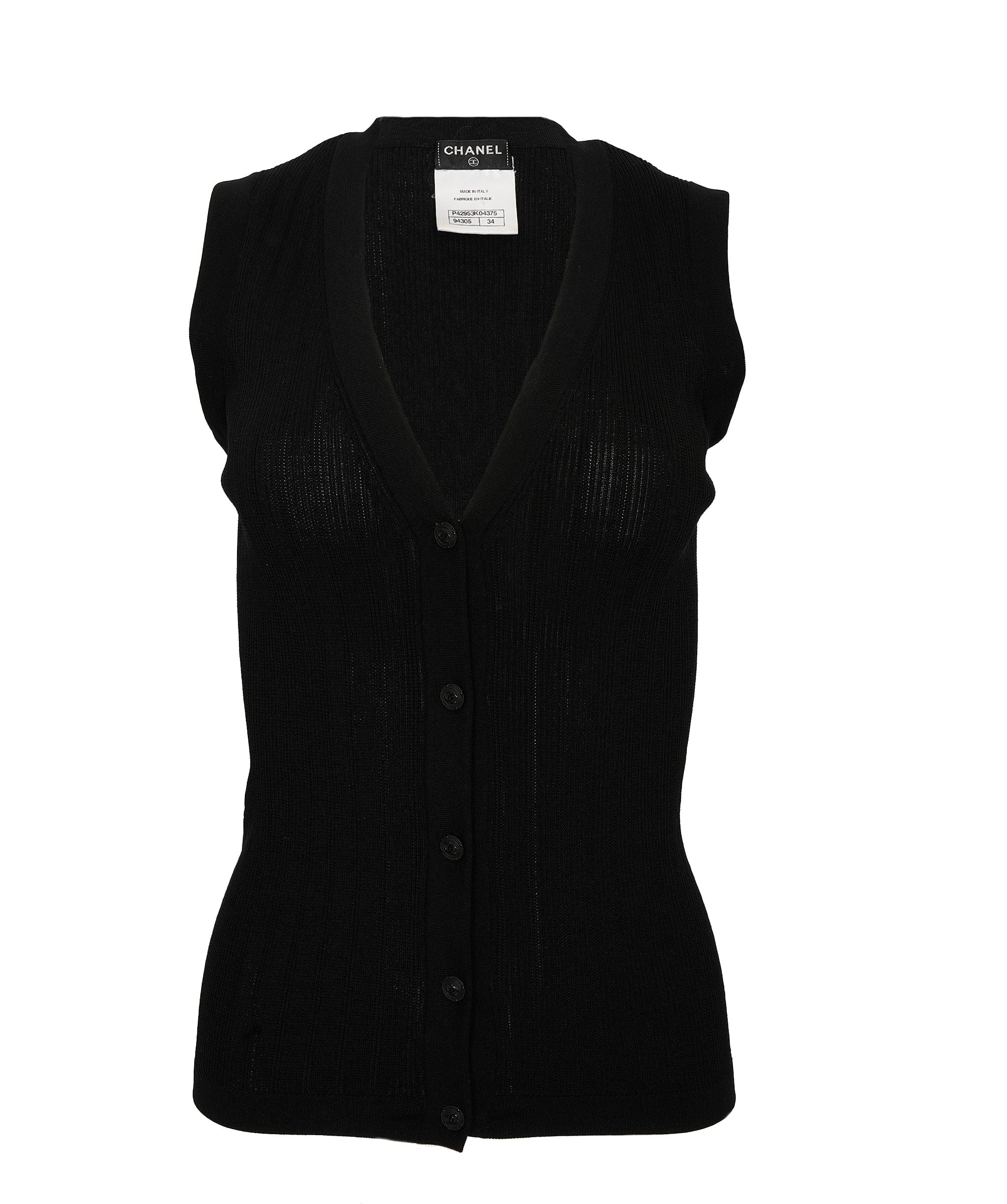 Chanel Chanel CC Sleeveless Cardigan  ALC1457