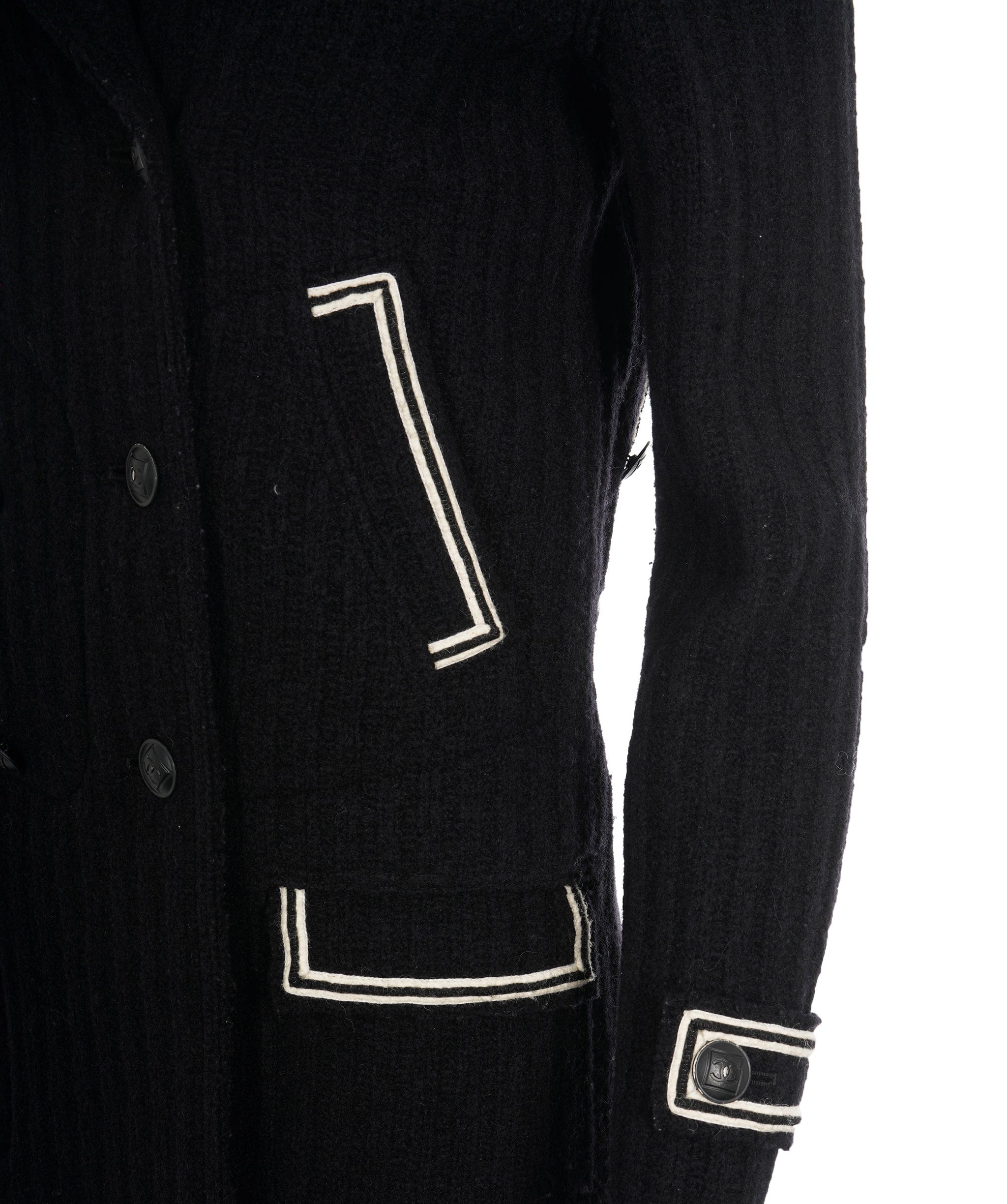 Chanel Chanel CC Sports Wool Coat  ALL0695