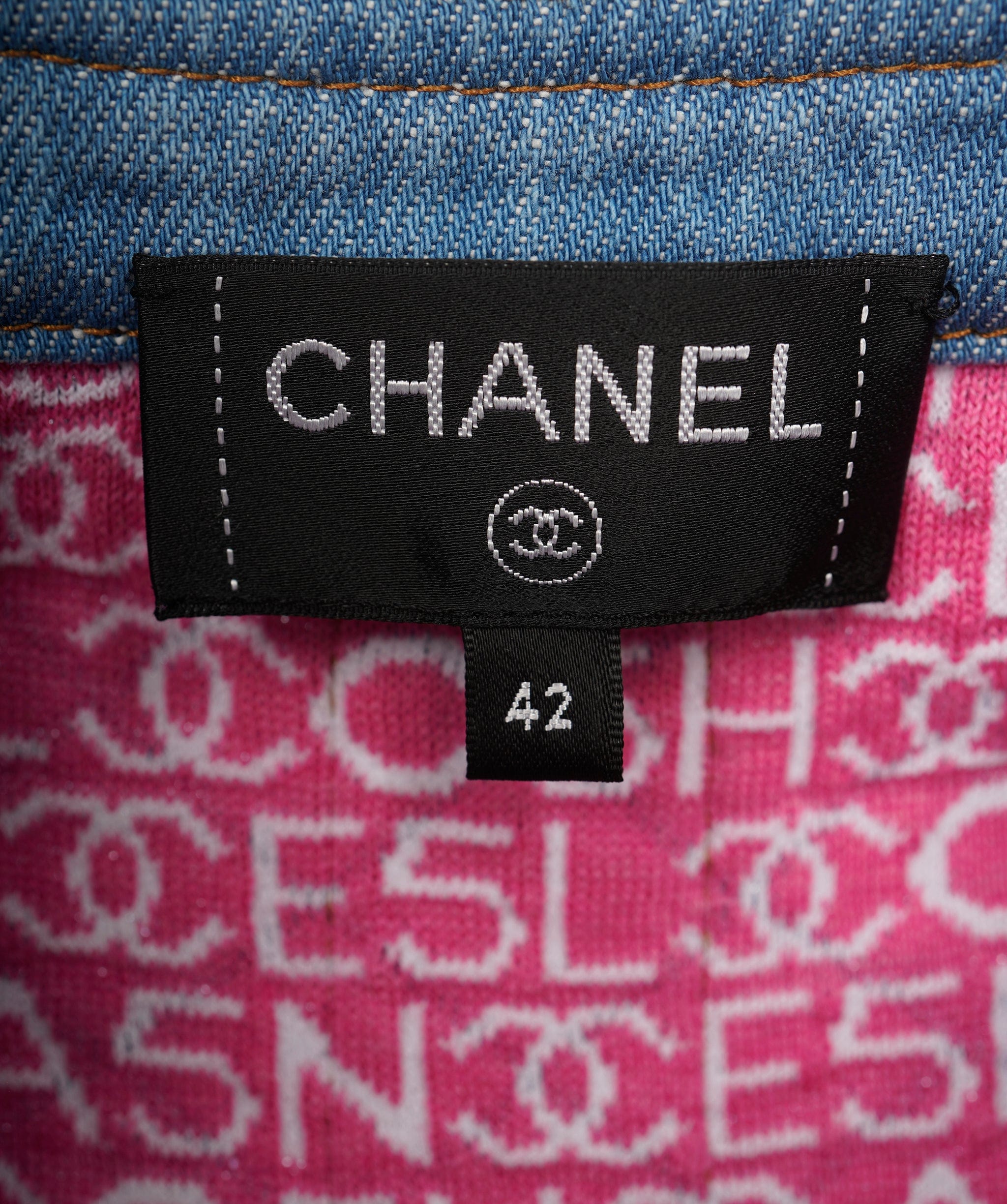 Chanel Chanel Denim Crystal CC Jacket  ALC1896