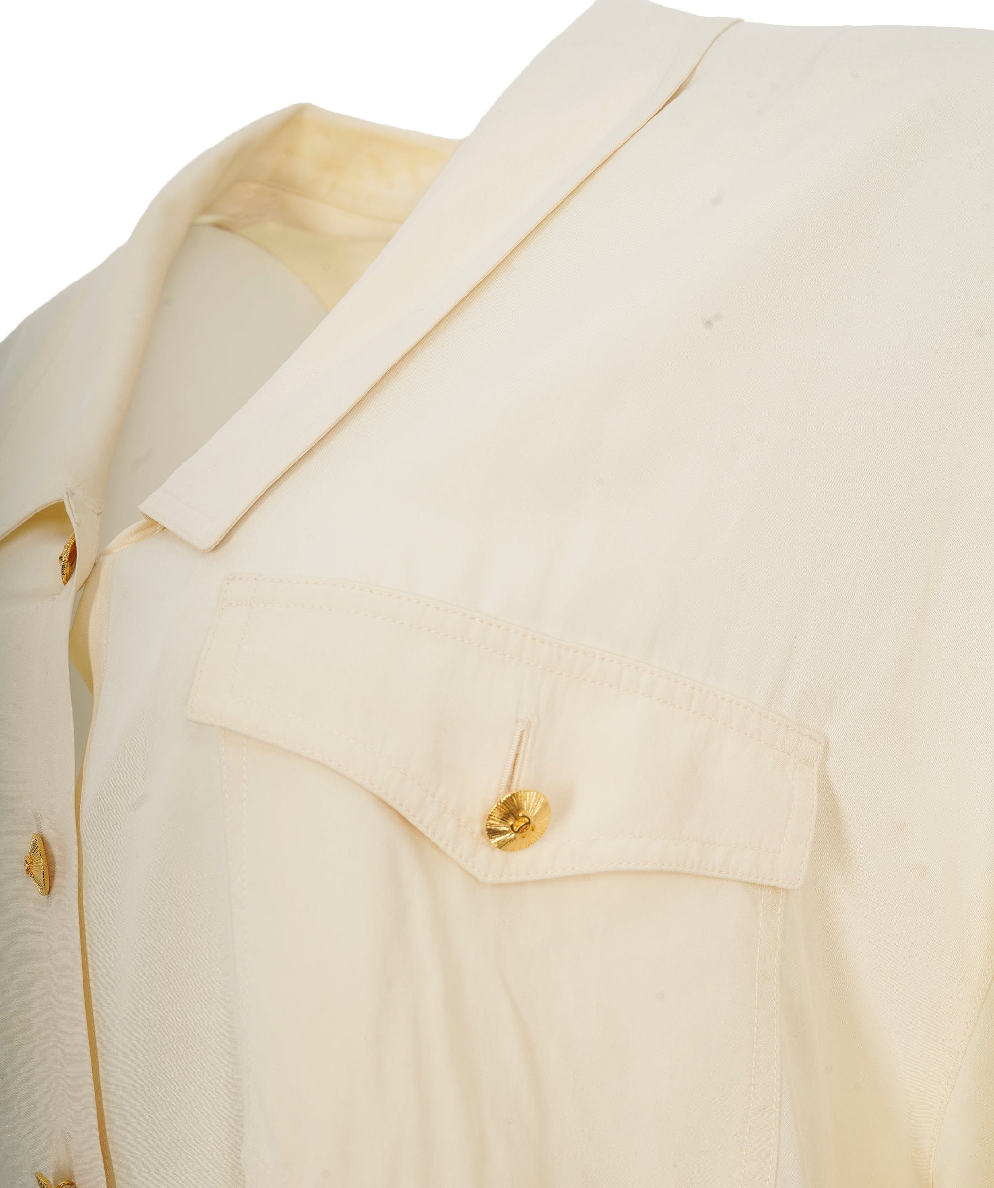 Chanel Chanel Gold Button up Shirt  ASL10512