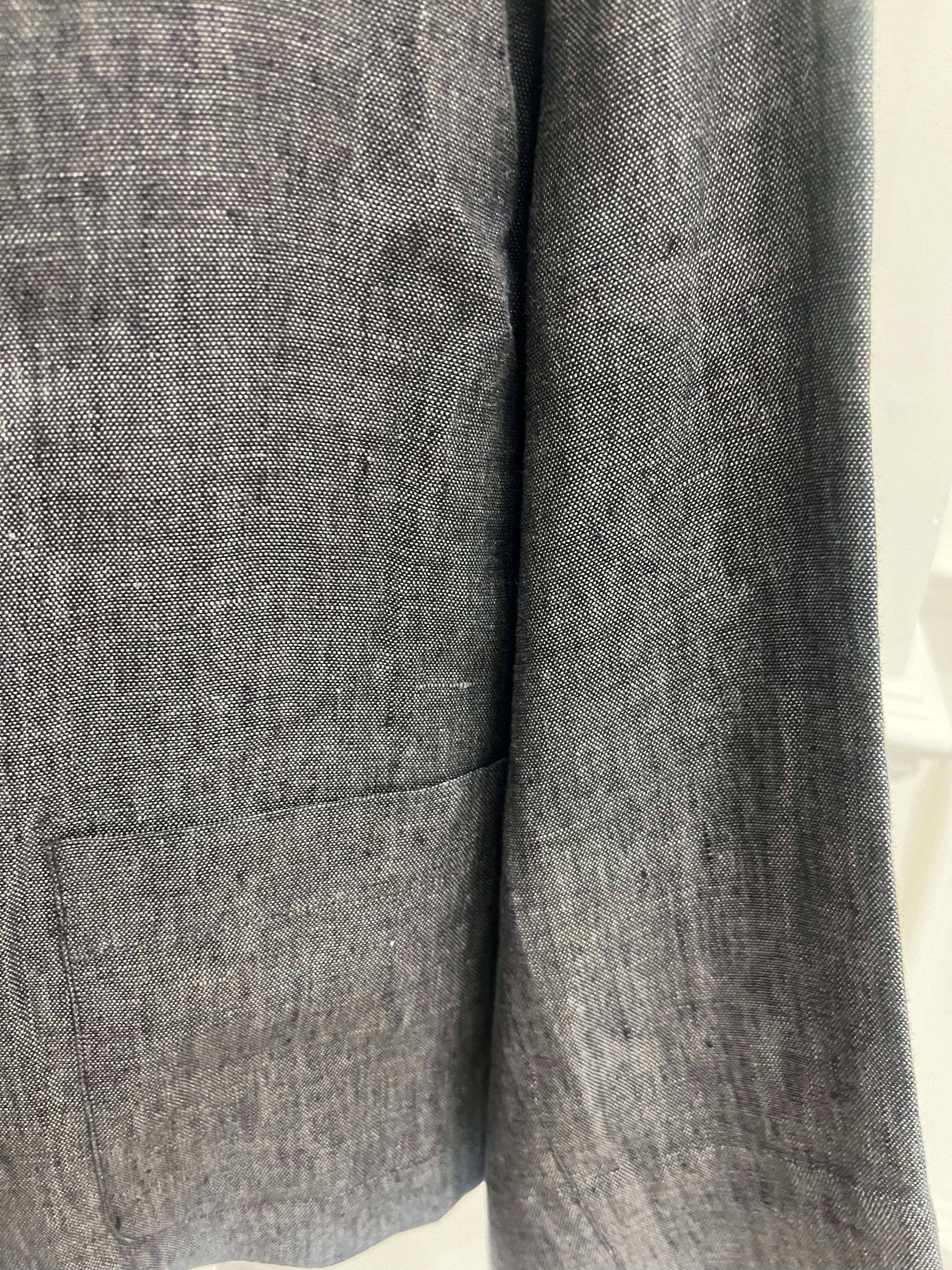 Chanel Chanel Grey Single Breasted Blazer ALC1170