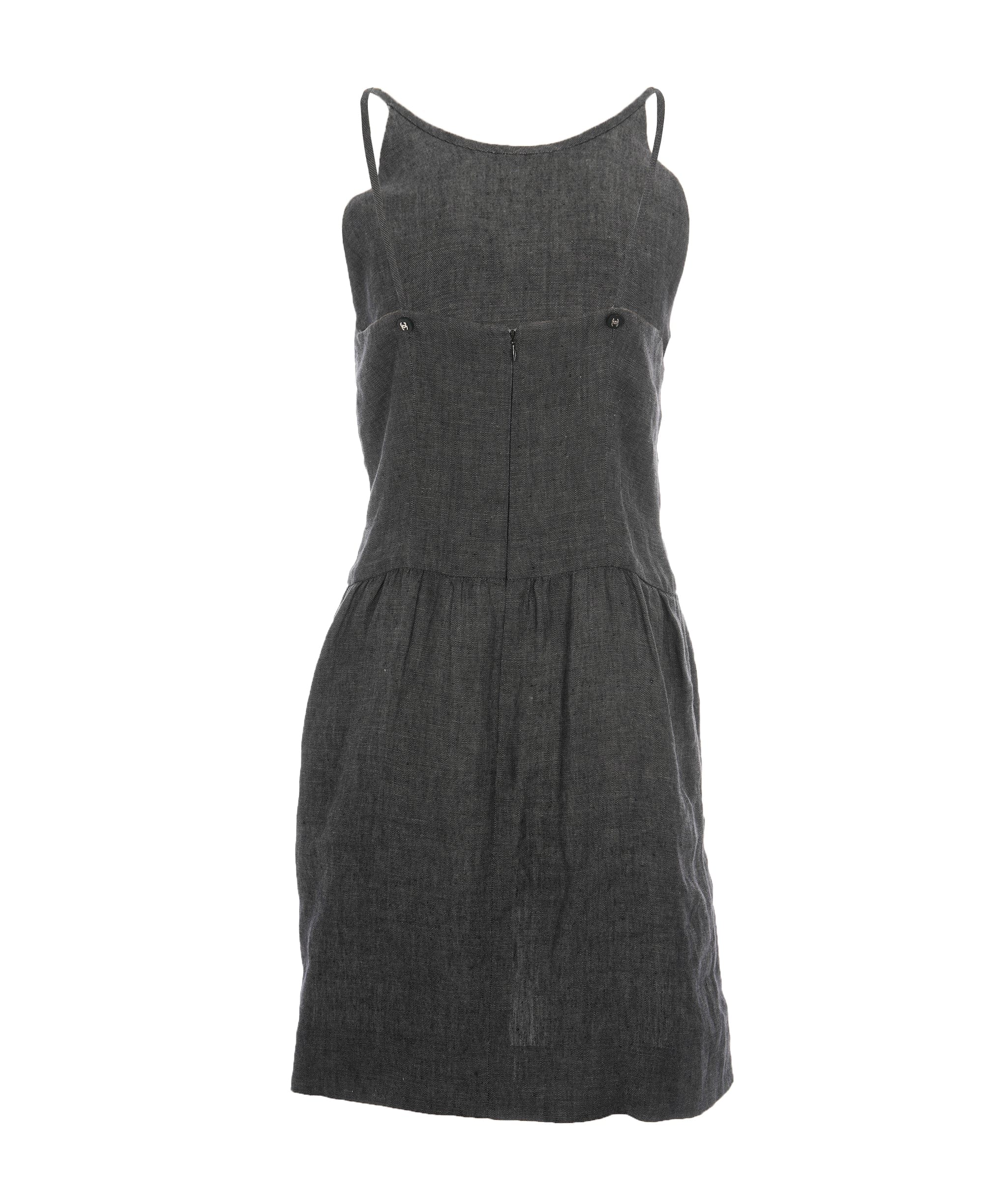 Chanel Chanel Grey Strappy CC Dress ALC1169