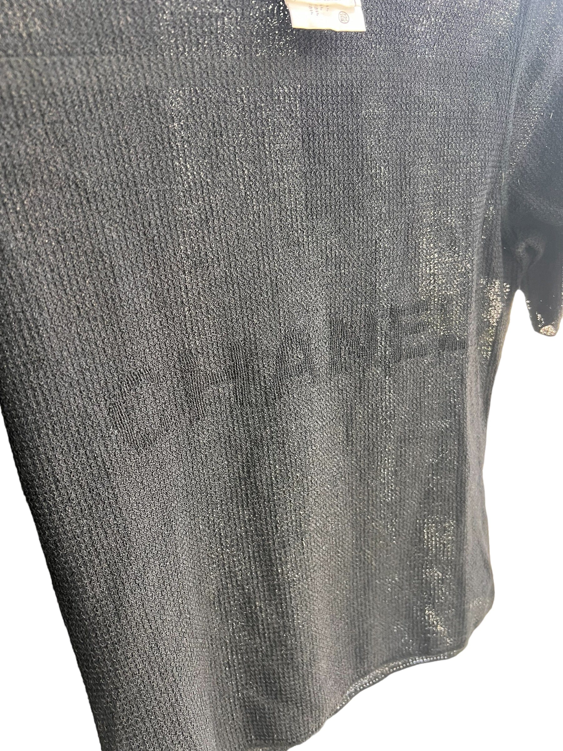 Chanel Chanel Logo Sweater Black  ASL10663