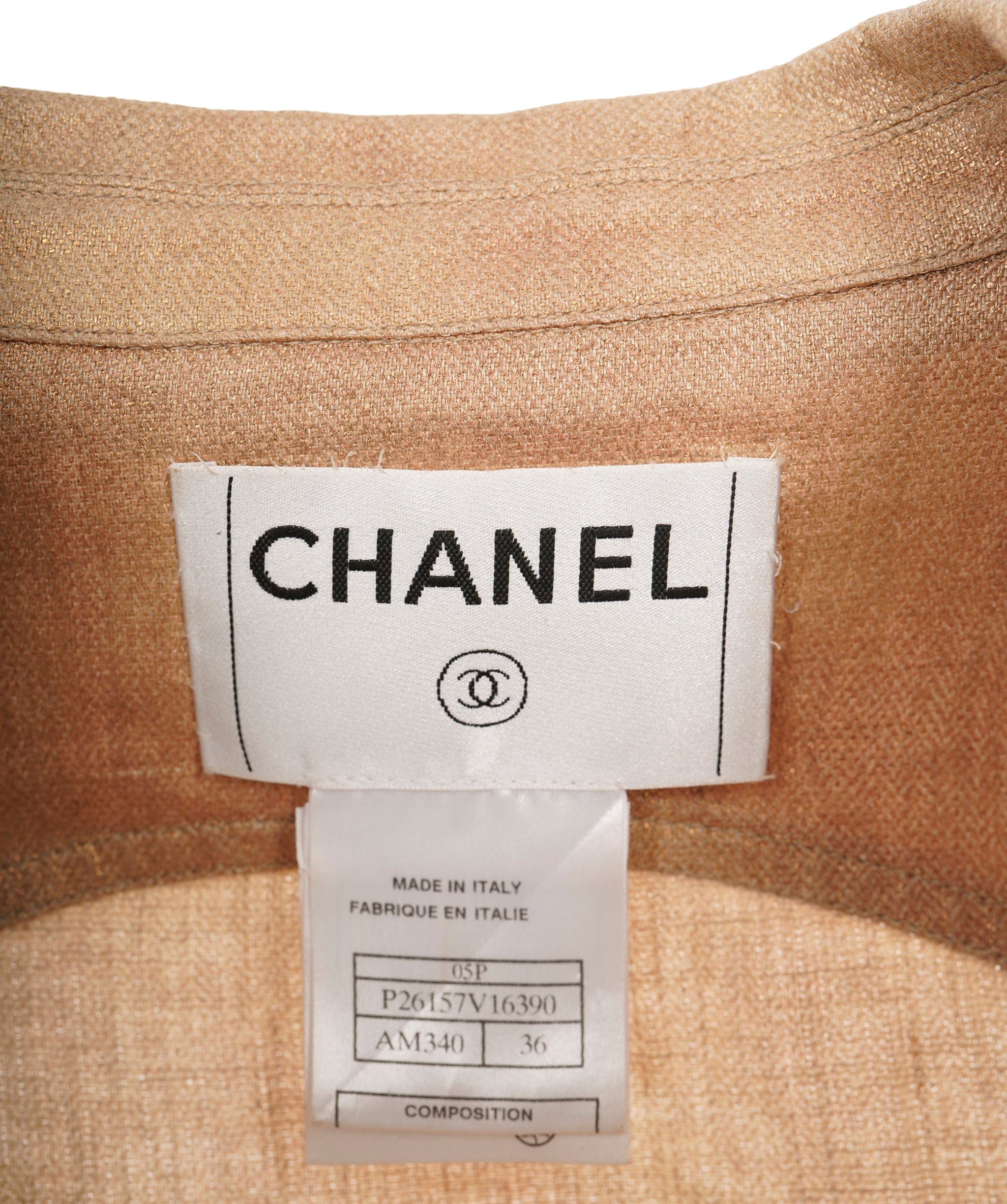 Chanel Chanel Peach CC Blazer ALC1692