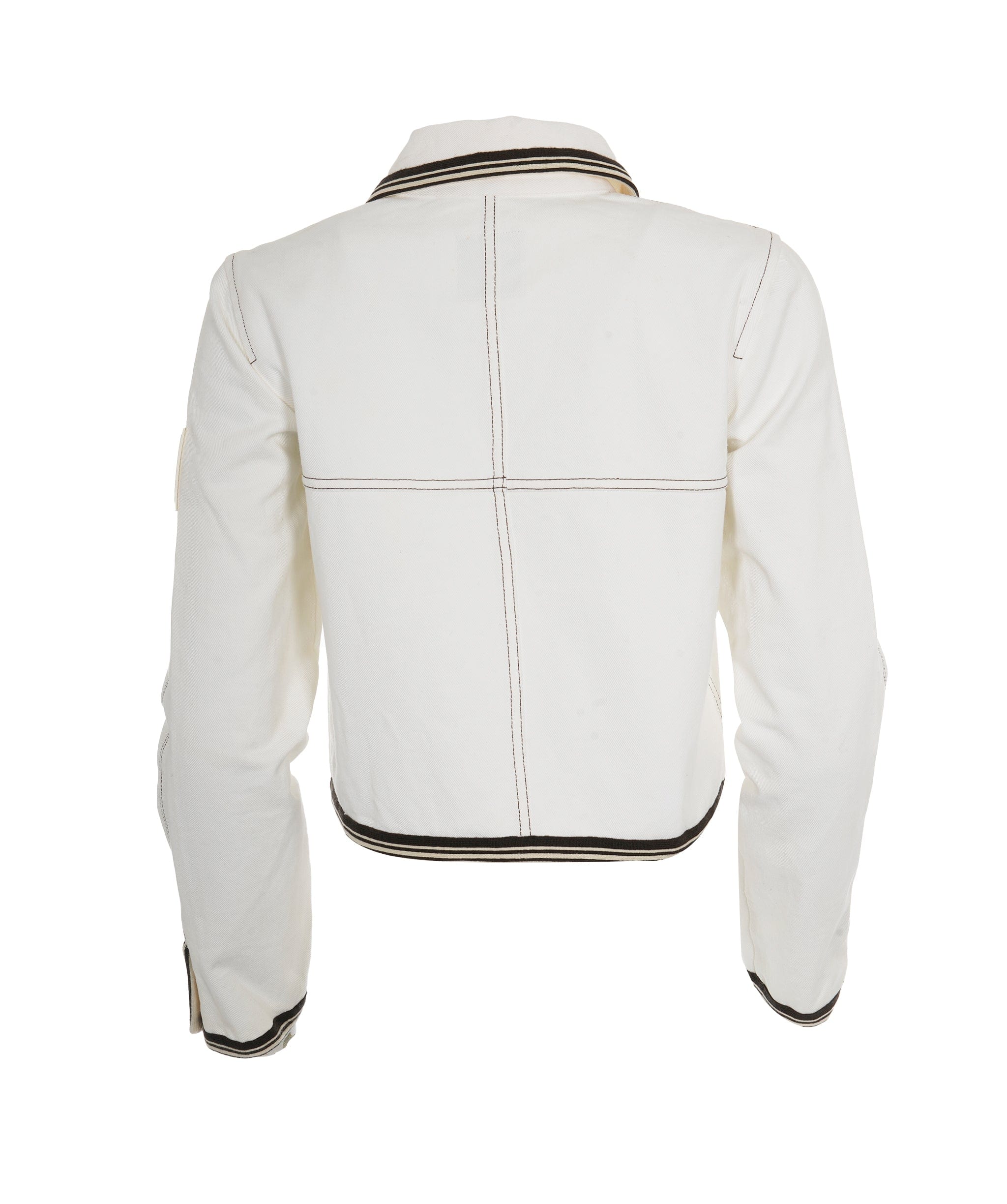 Chanel Chanel Sport 05C White Denim Jacket ASL10244