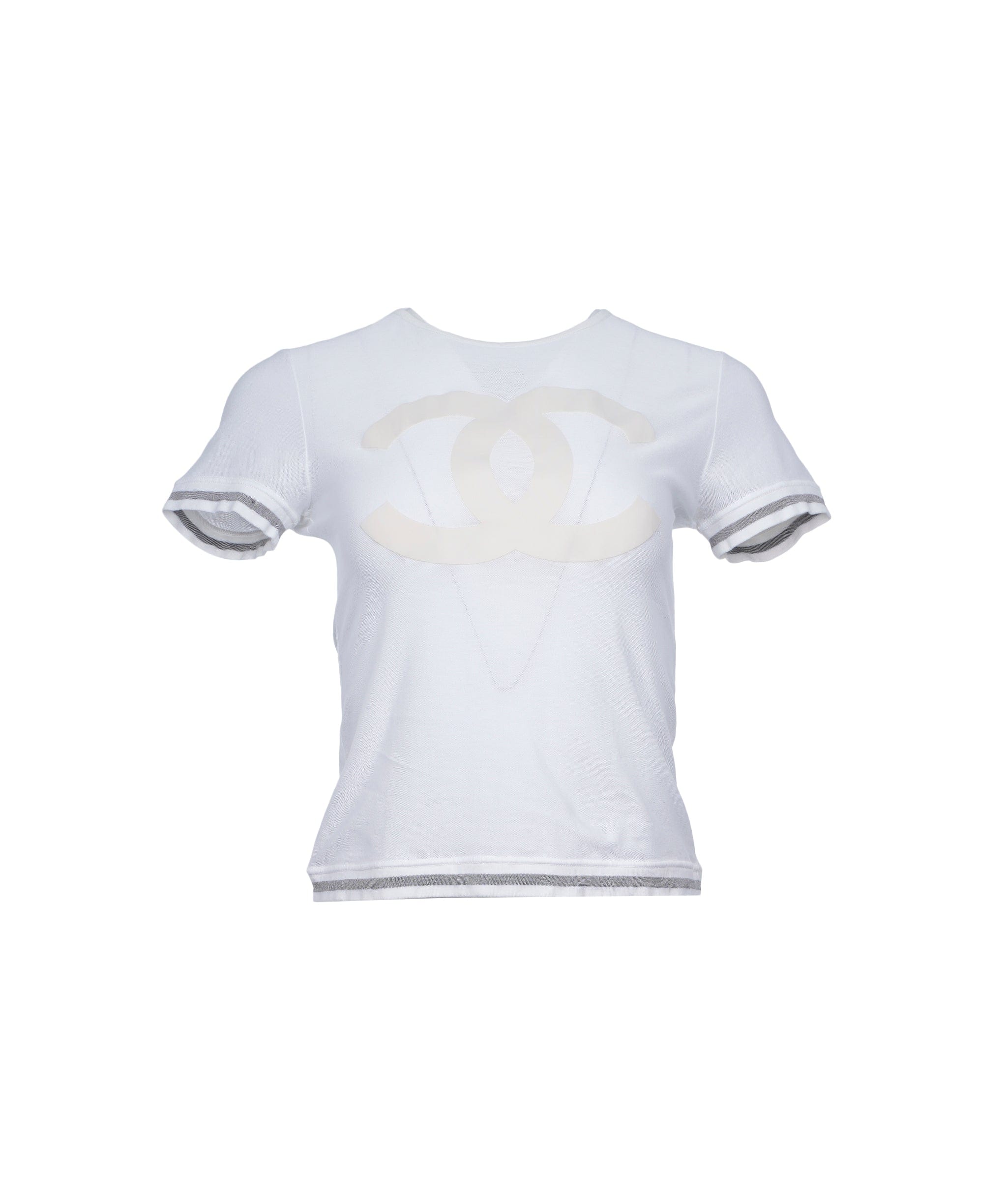 Chanel Chanel Sport Big CC T-shirt White ASL10725