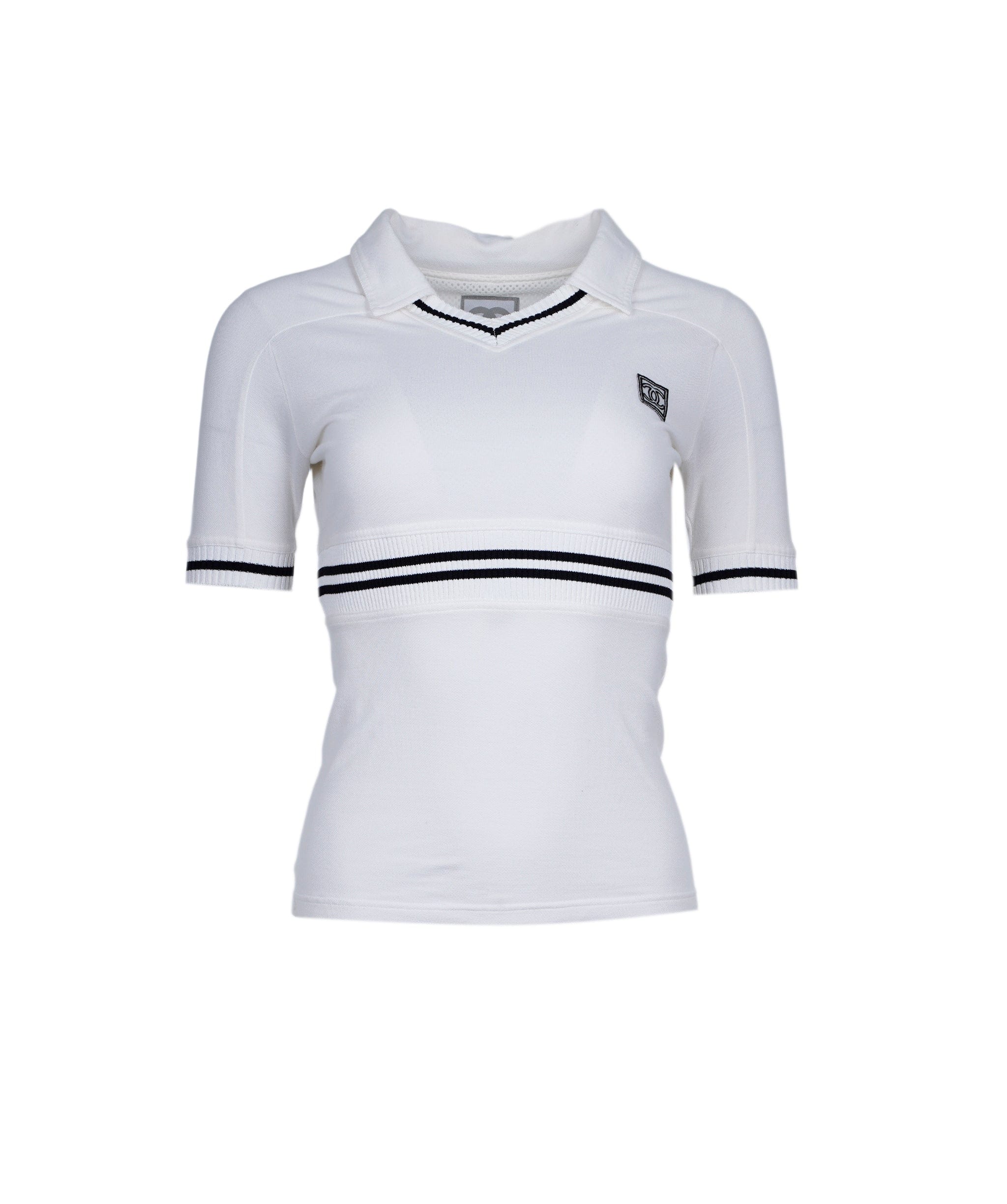 Chanel Chanel Sport Polo Top White ASL10716