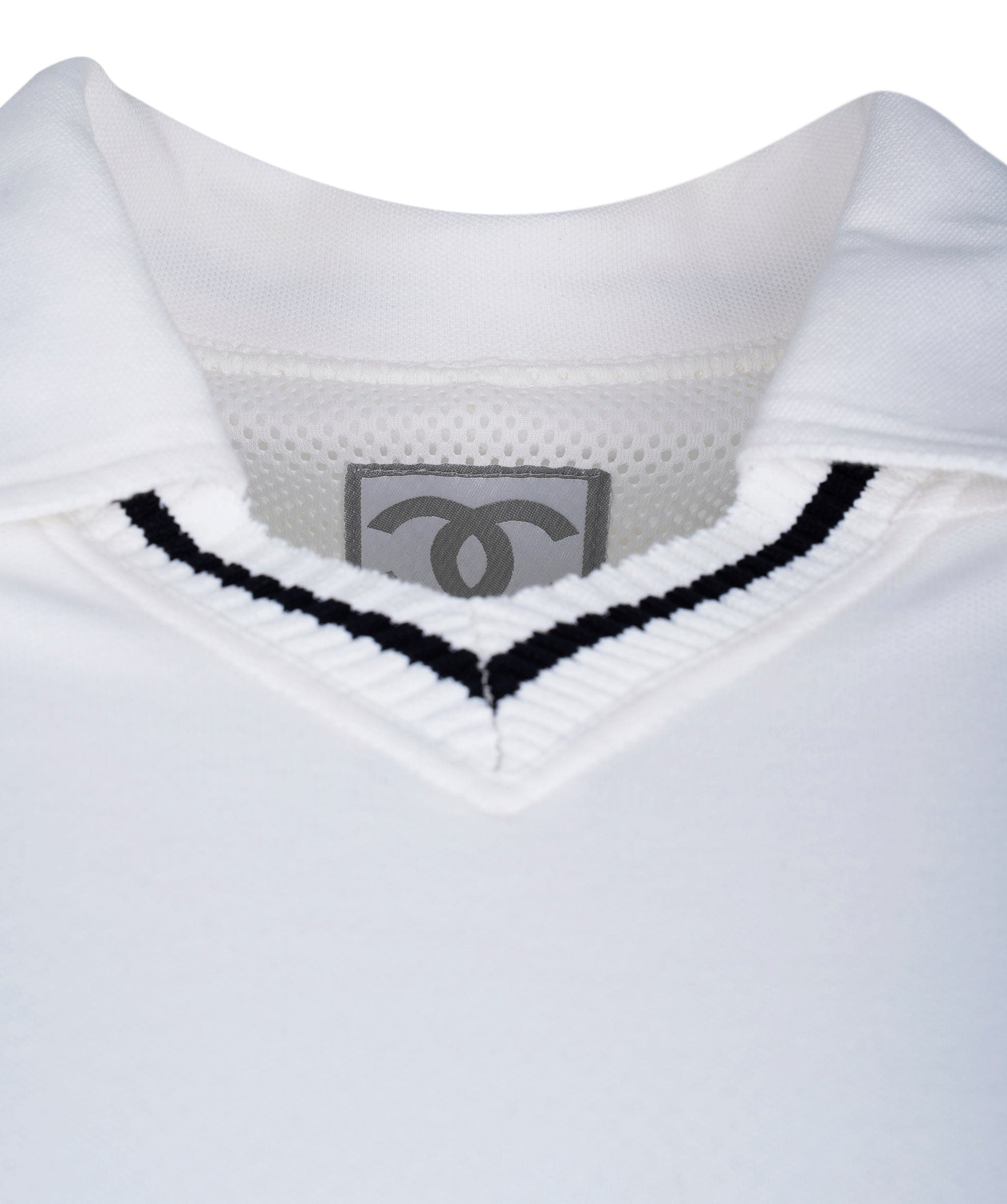 Chanel Chanel Sport Polo Top White ASL10716