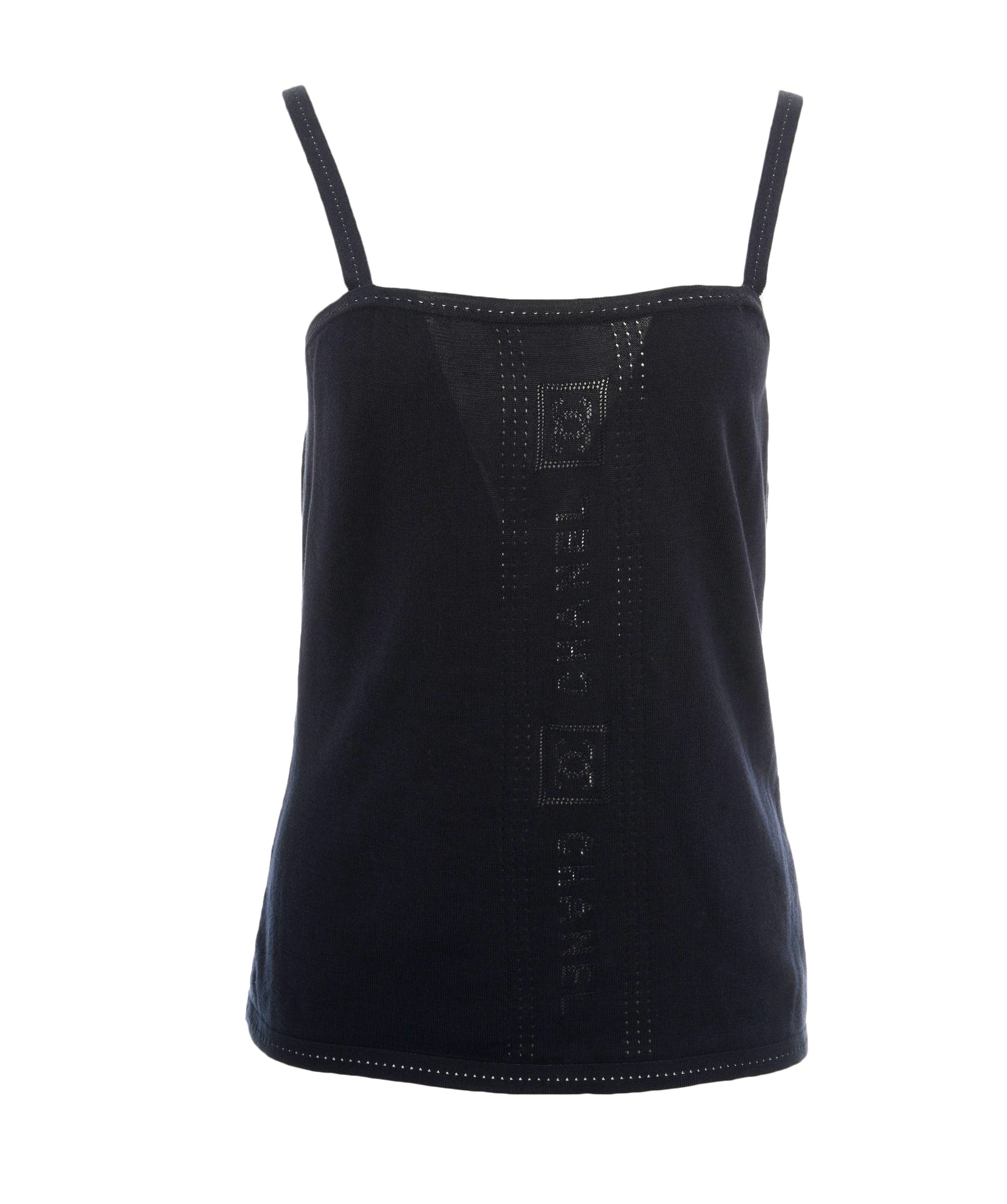 Chanel Chanel Sport Punching Logo Camisole Navy  DXBS0154