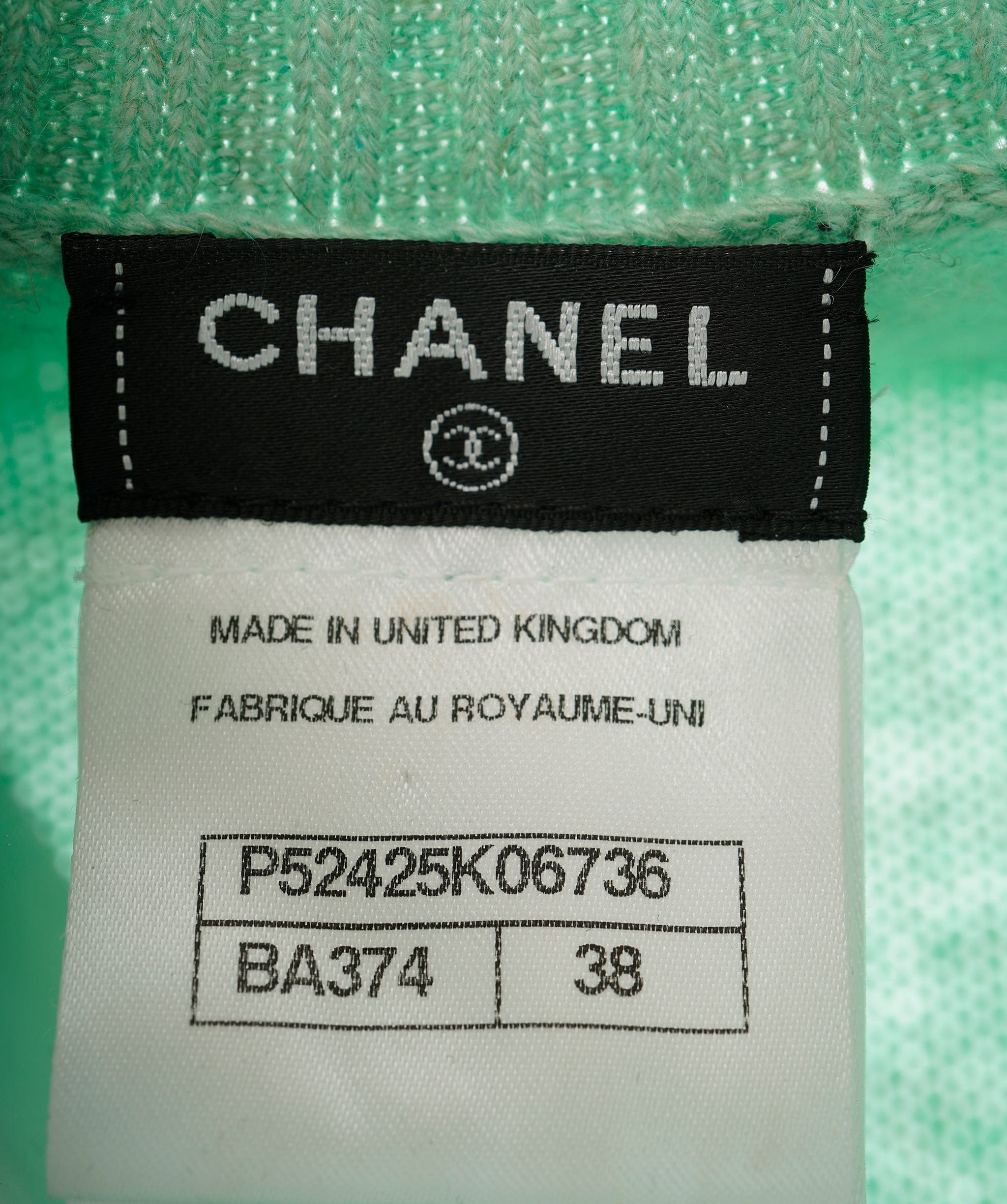 Chanel Chanel Turnlock Mint Green Midi Dress ALC1158