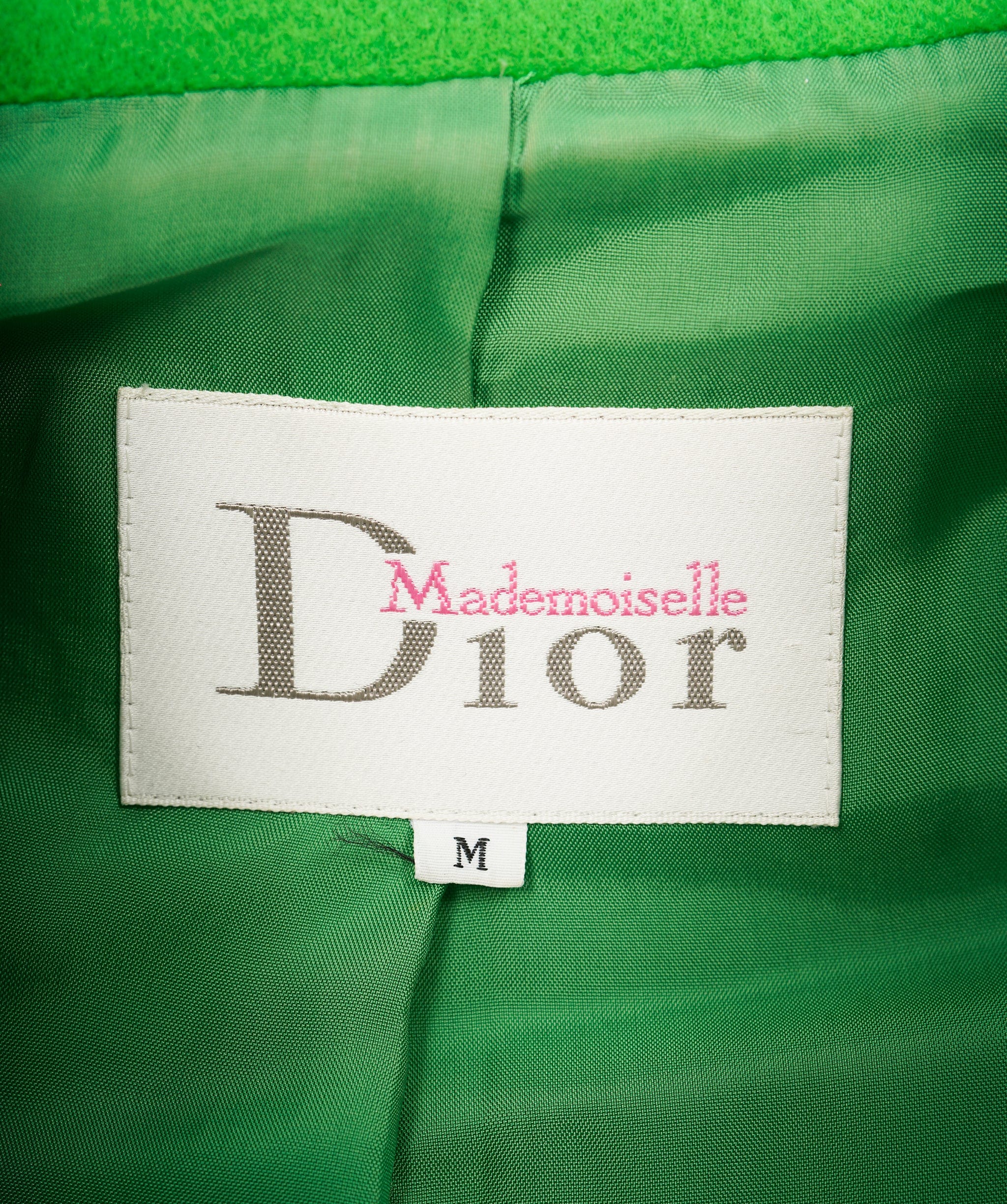 Chanel DIOR (MADEMOISELLE) GREEN COAT UKL1411