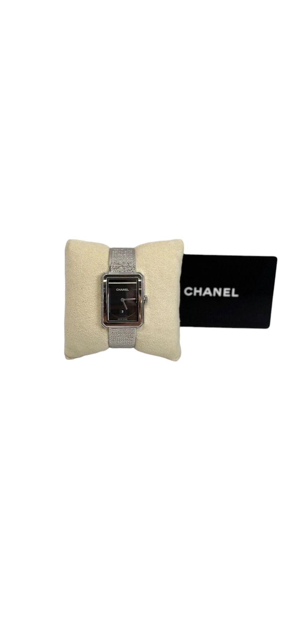 Chanel Chanel Boy Friend Tweed Watch Medium