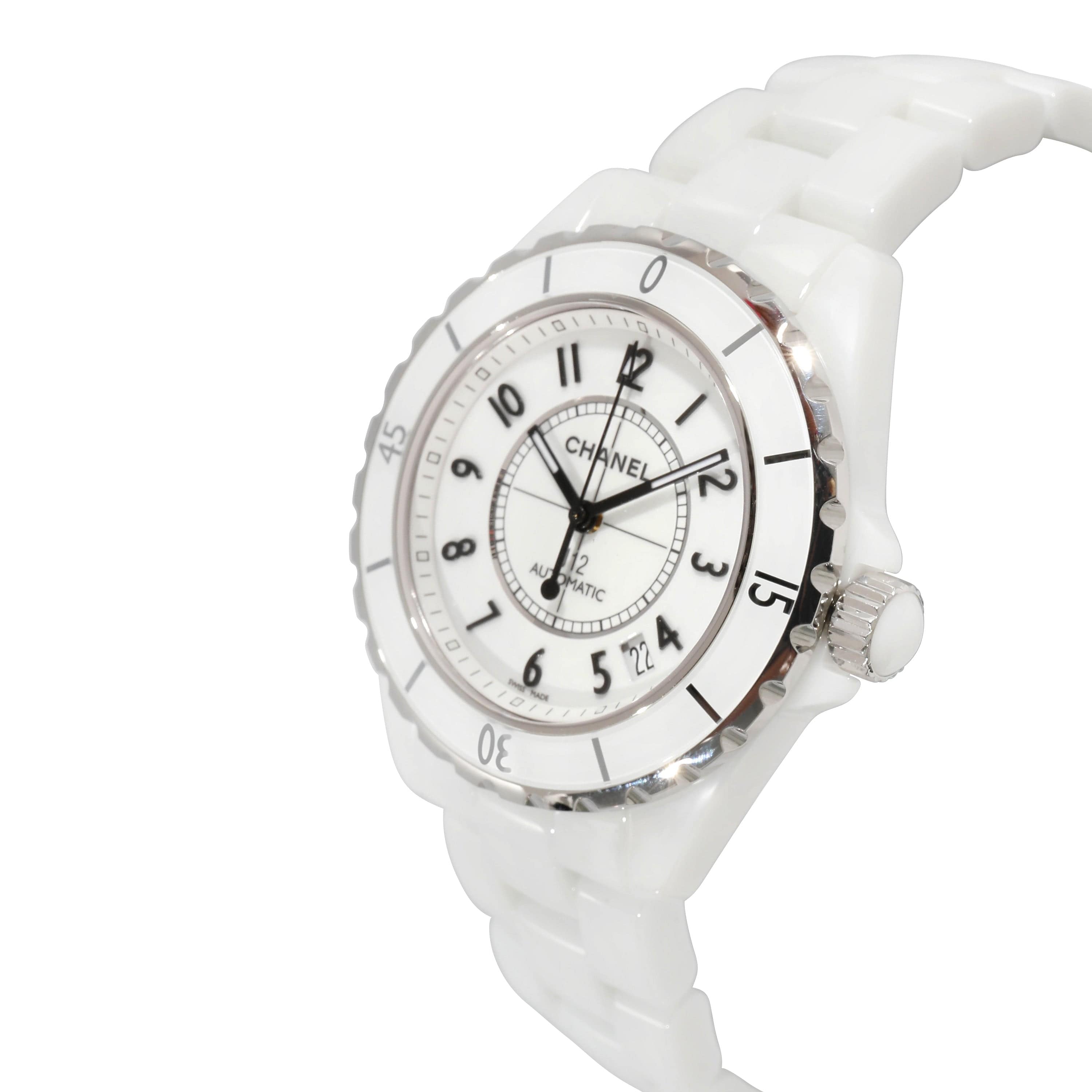 Chanel Chanel J-12 H0970 Unisex Watch in  Ceramic