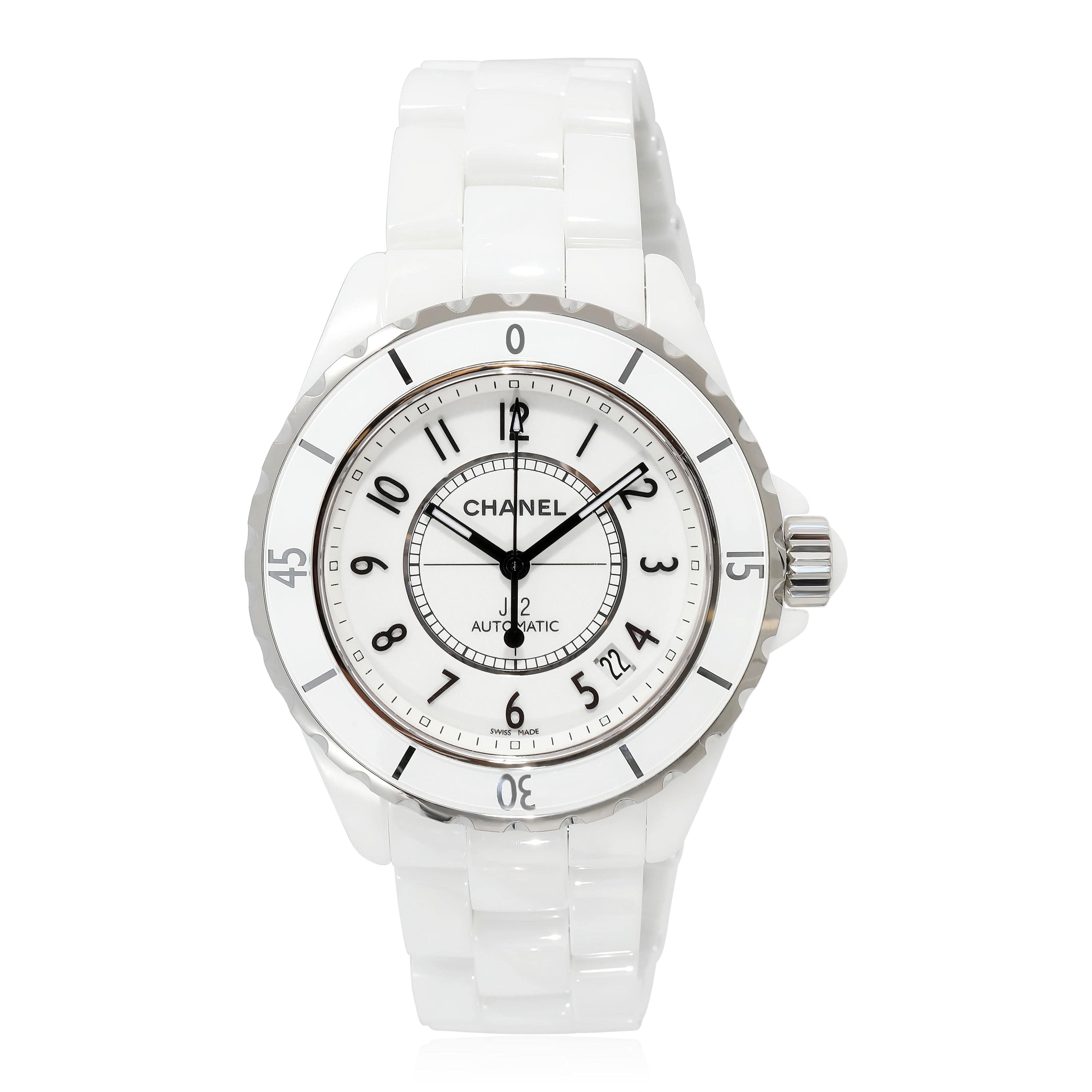 Chanel Chanel J-12 H0970 Unisex Watch in  Ceramic