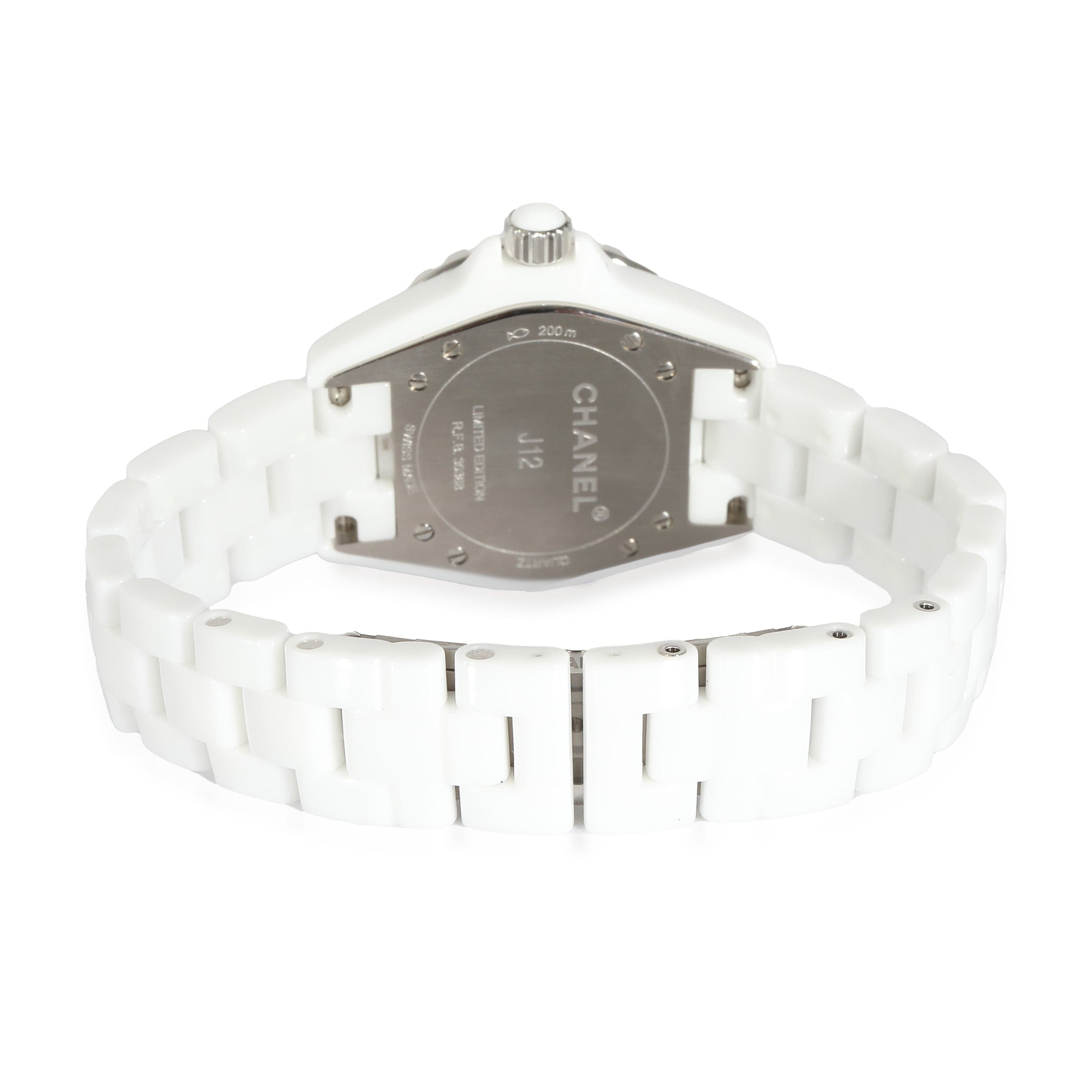 Chanel J-12 Grafitti H5239 Women's Watch in  Ceramic