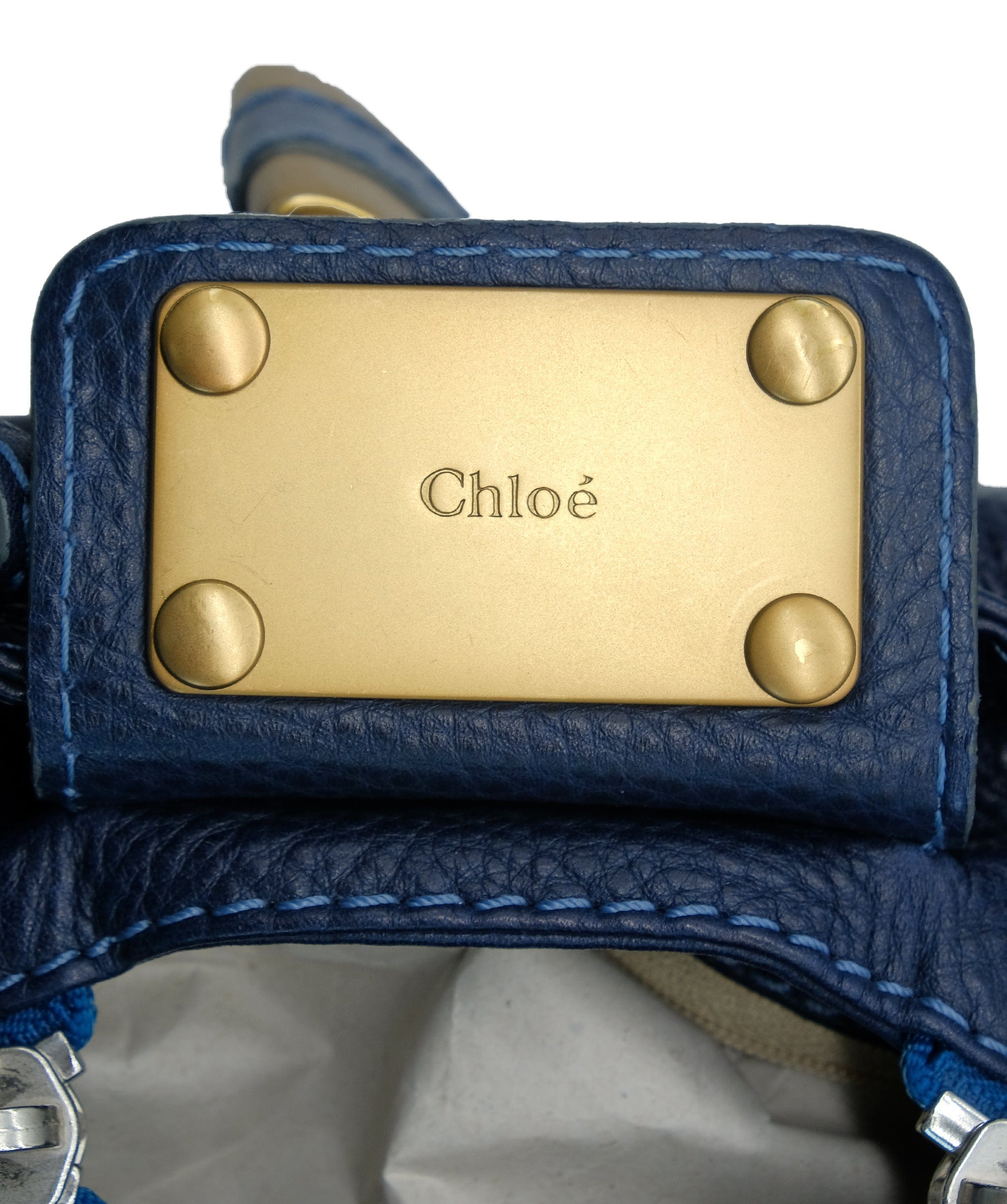 Chloé Chloe Paddington Navy Bag RJC2629