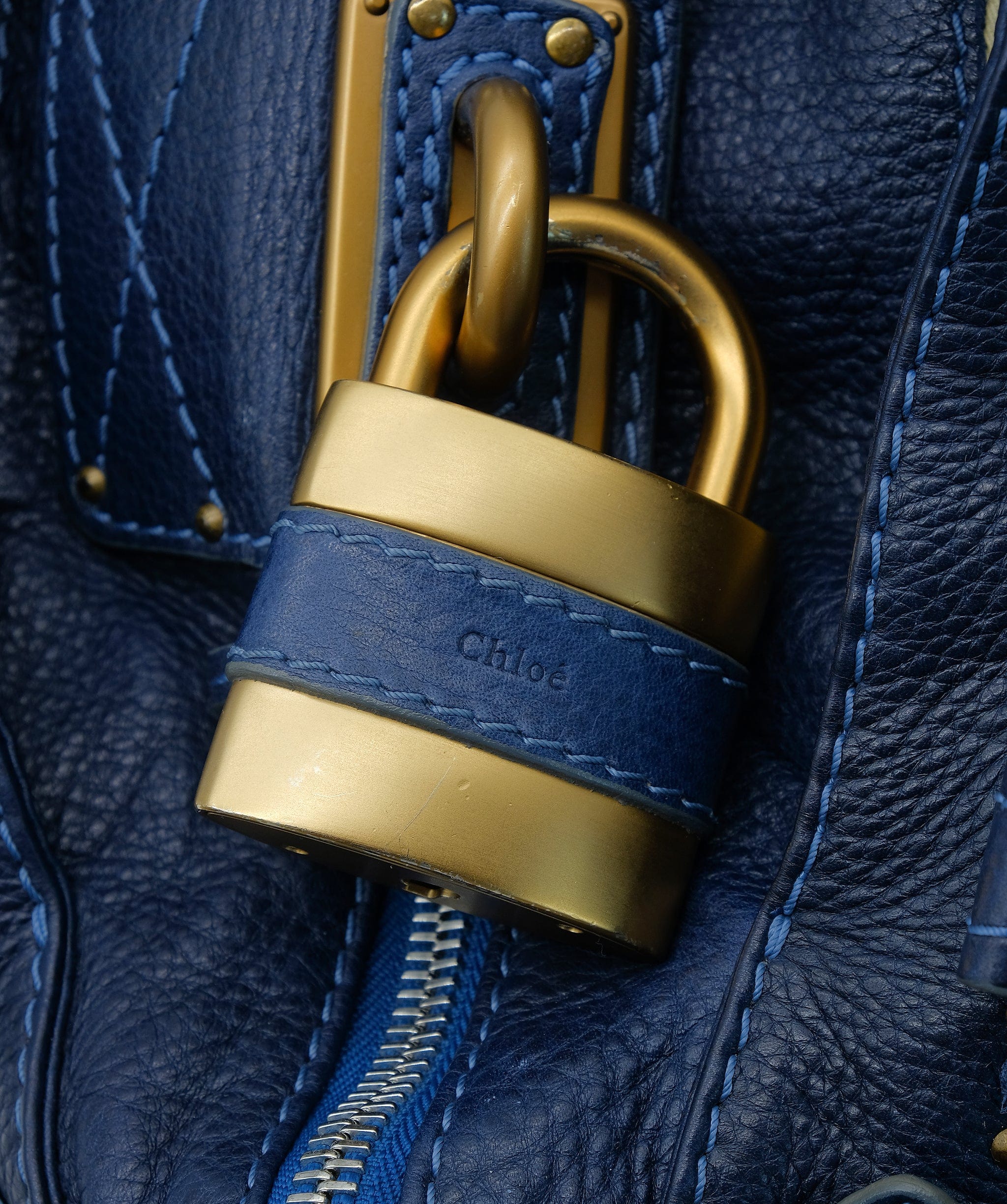 Chloé Chloe Paddington Navy Bag RJC2629