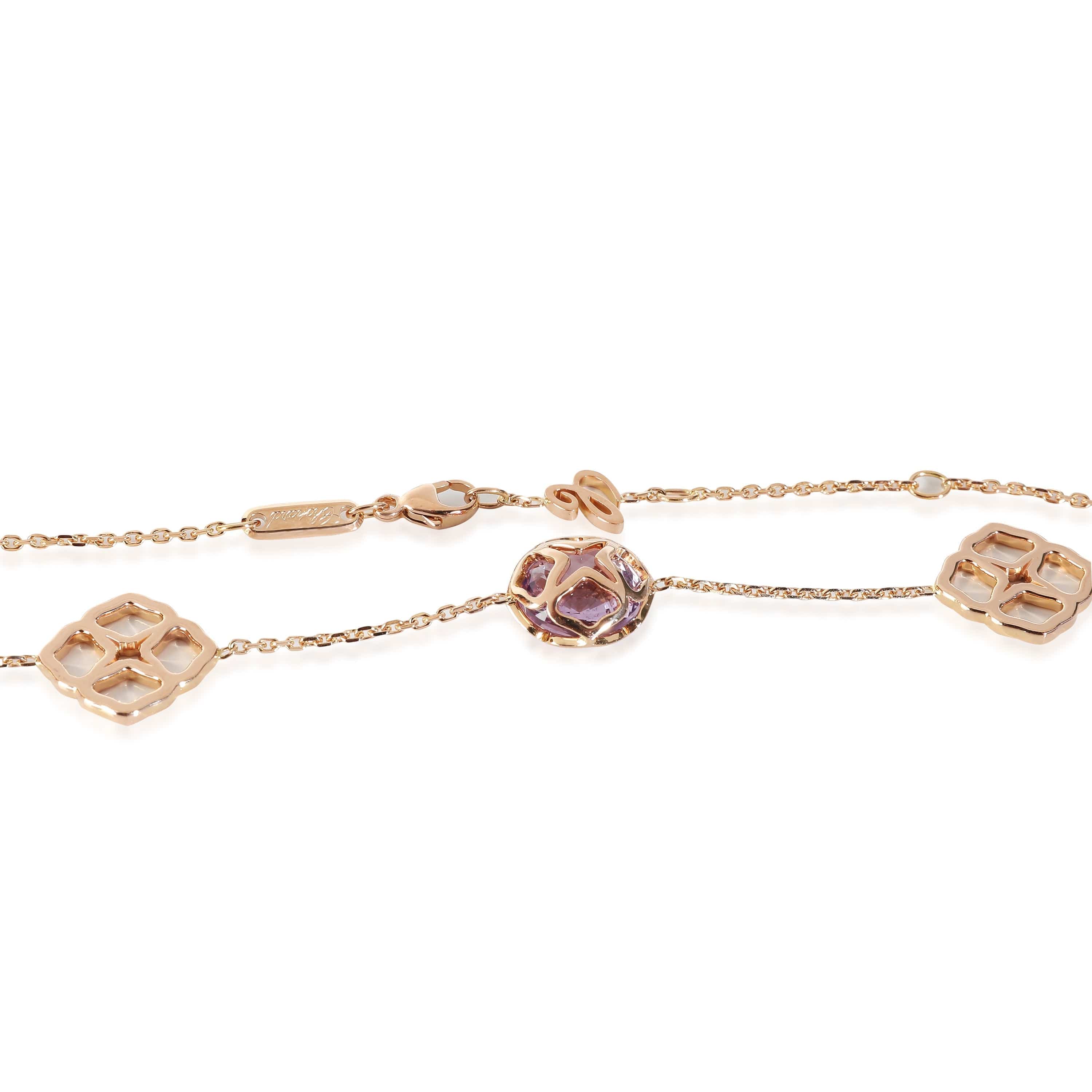 Chopard Imperiale Amethyst Necklace in 18k Rose Gold