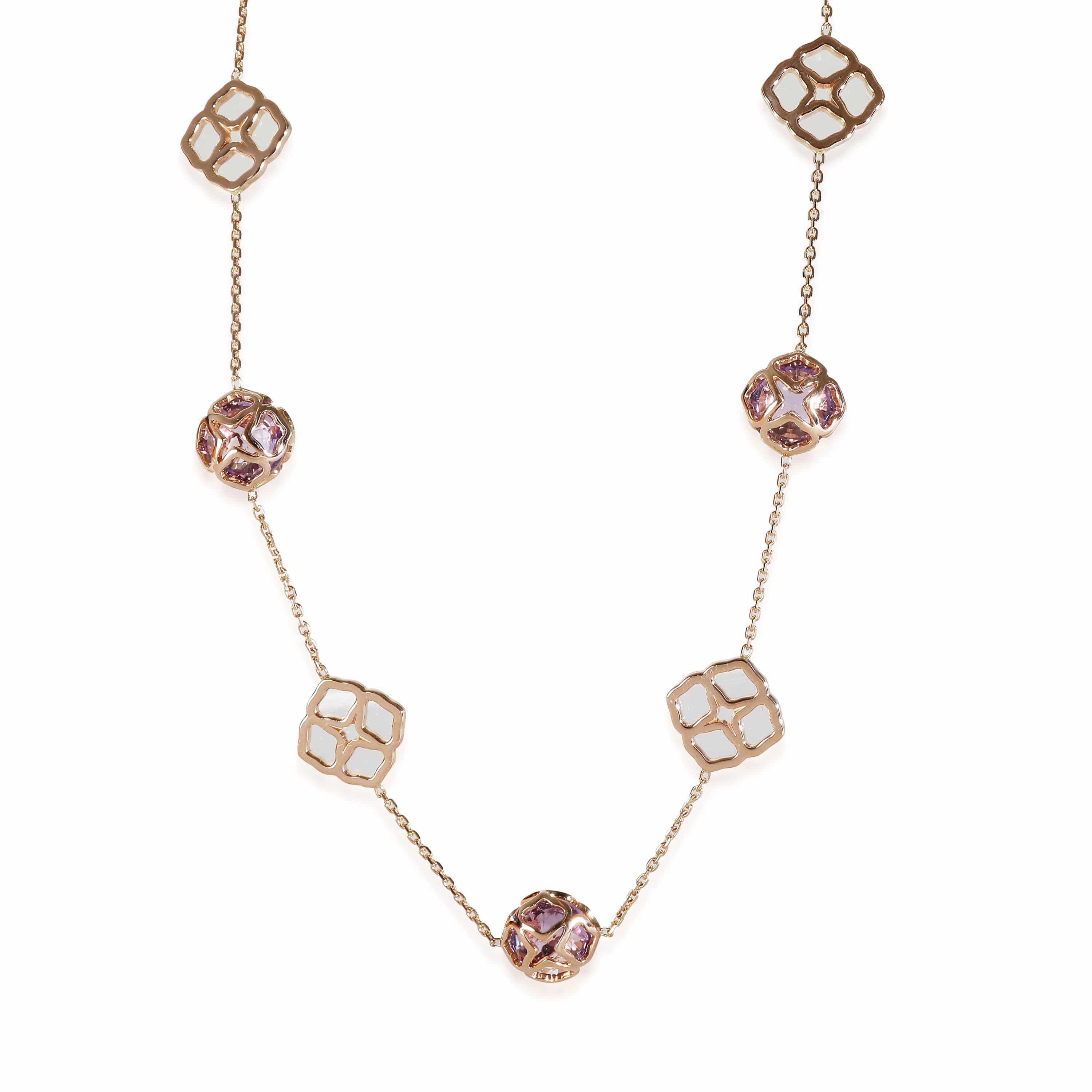 Chopard Imperiale Amethyst Necklace in 18k Rose Gold