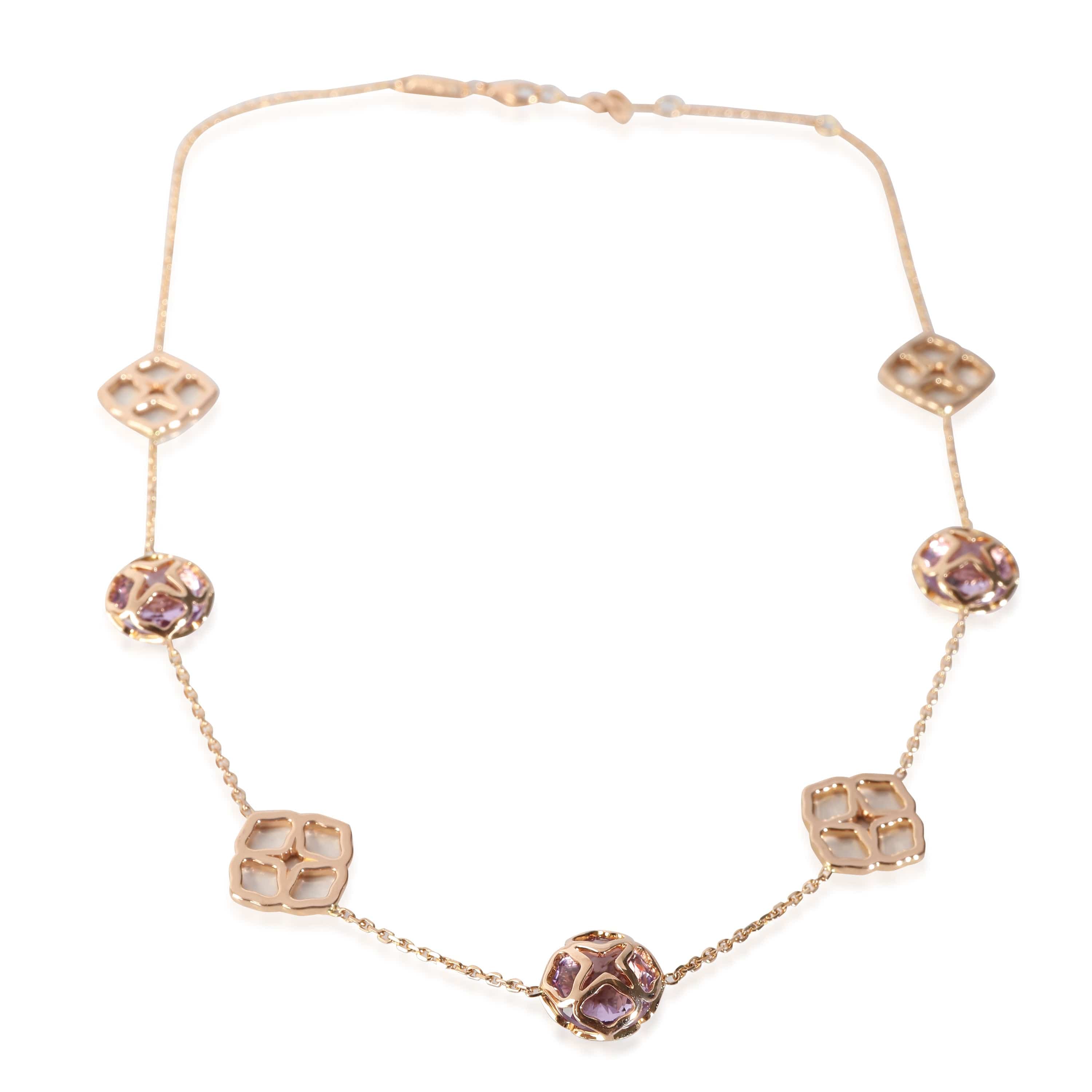 Chopard Imperiale Amethyst Necklace in 18k Rose Gold