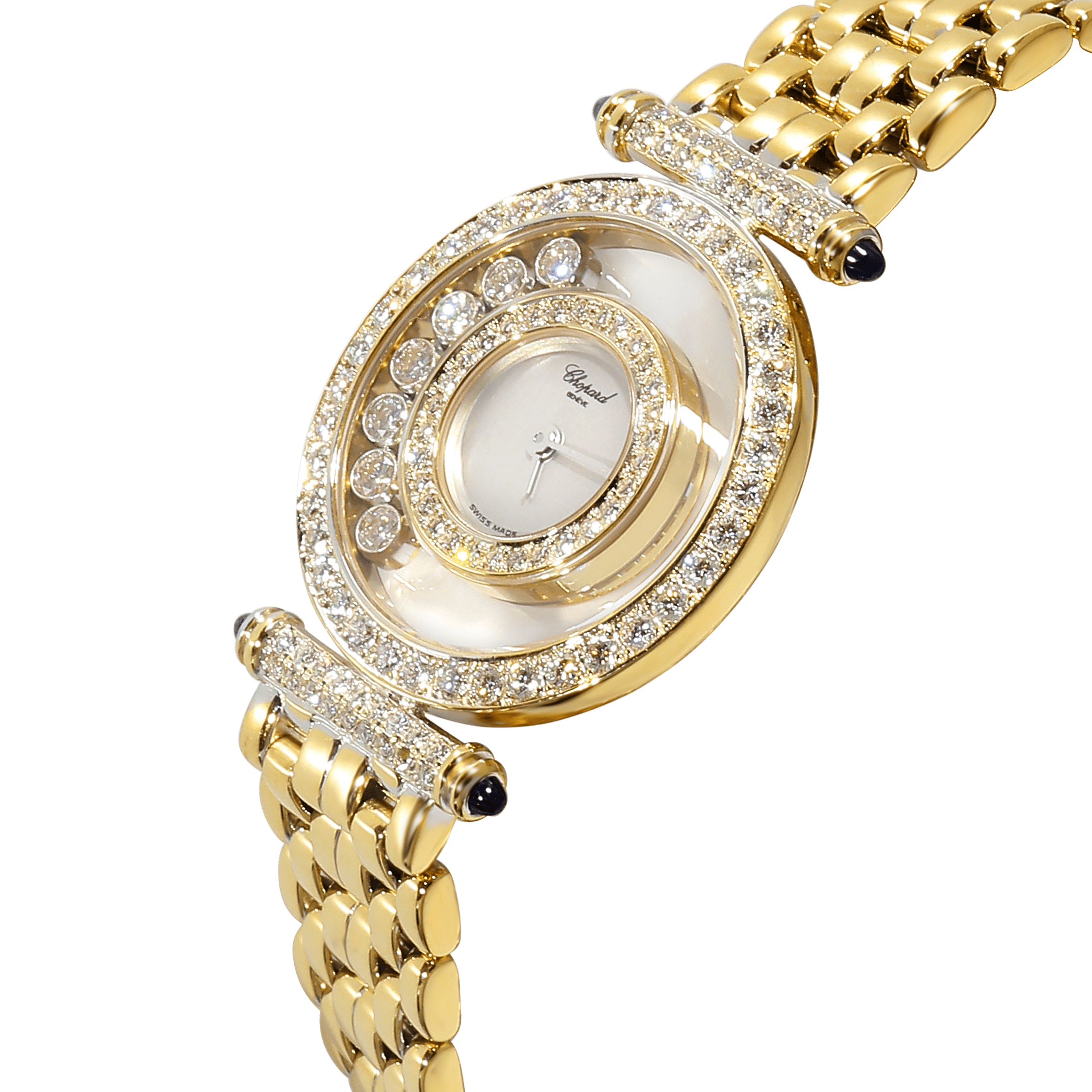 Chopard Chopard Happy Diamonds 4118 1 Women's Watch in 18kt Yellow Gold