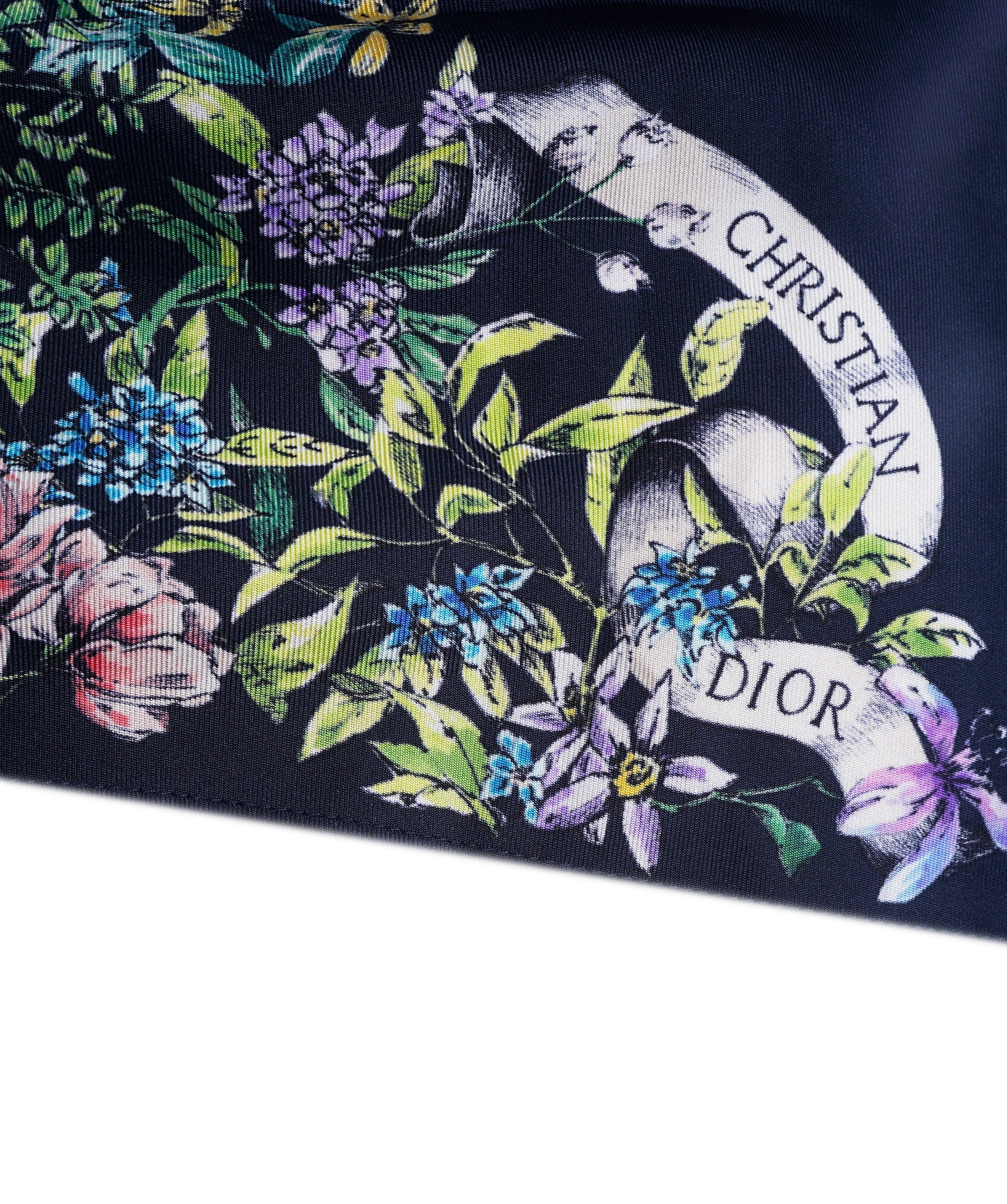 Christian Dior Christian Dior D- Floral top scarf ASL10831