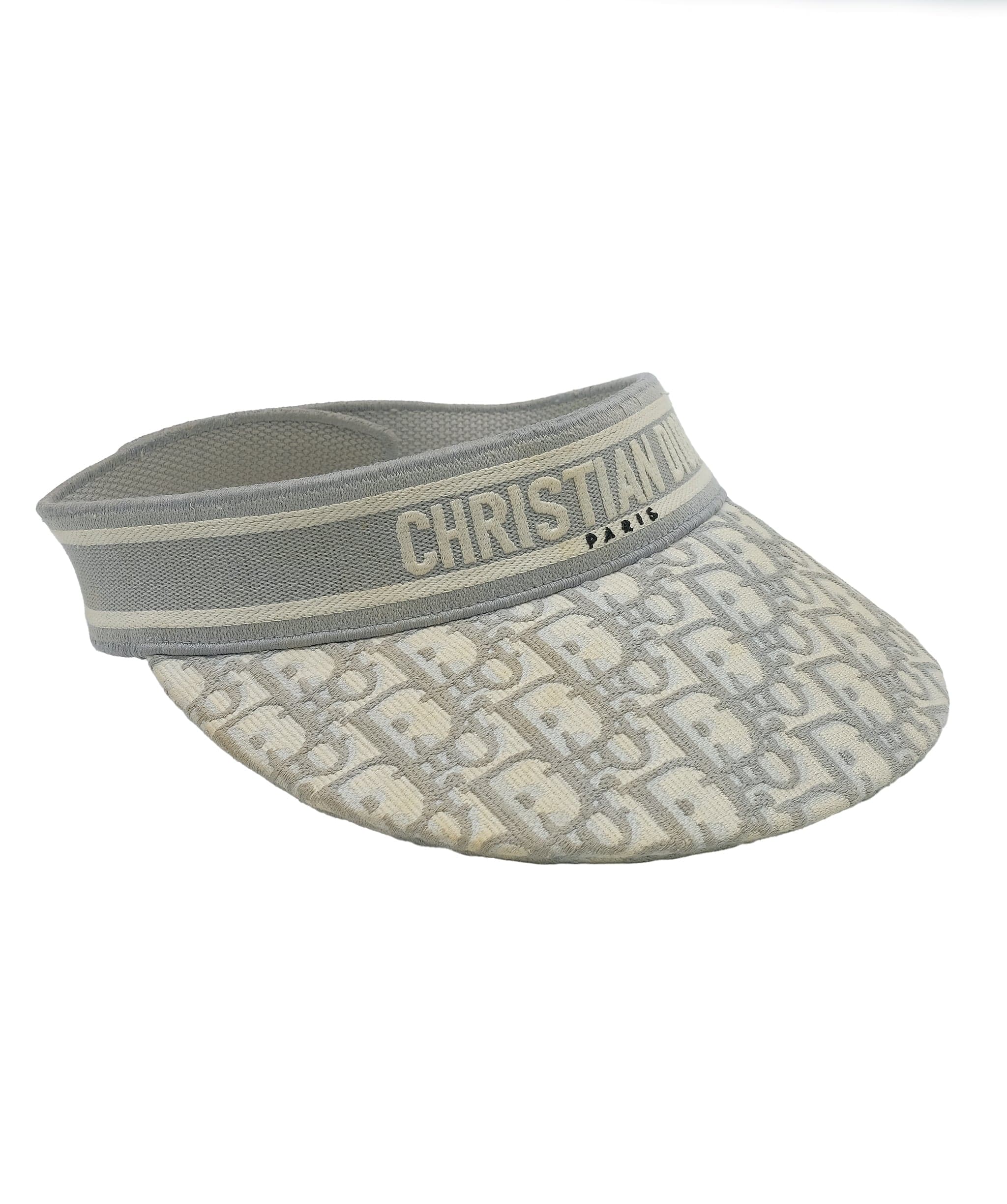 Christian Dior Christian Dior Sun Visor Oblique Grey RJC3175