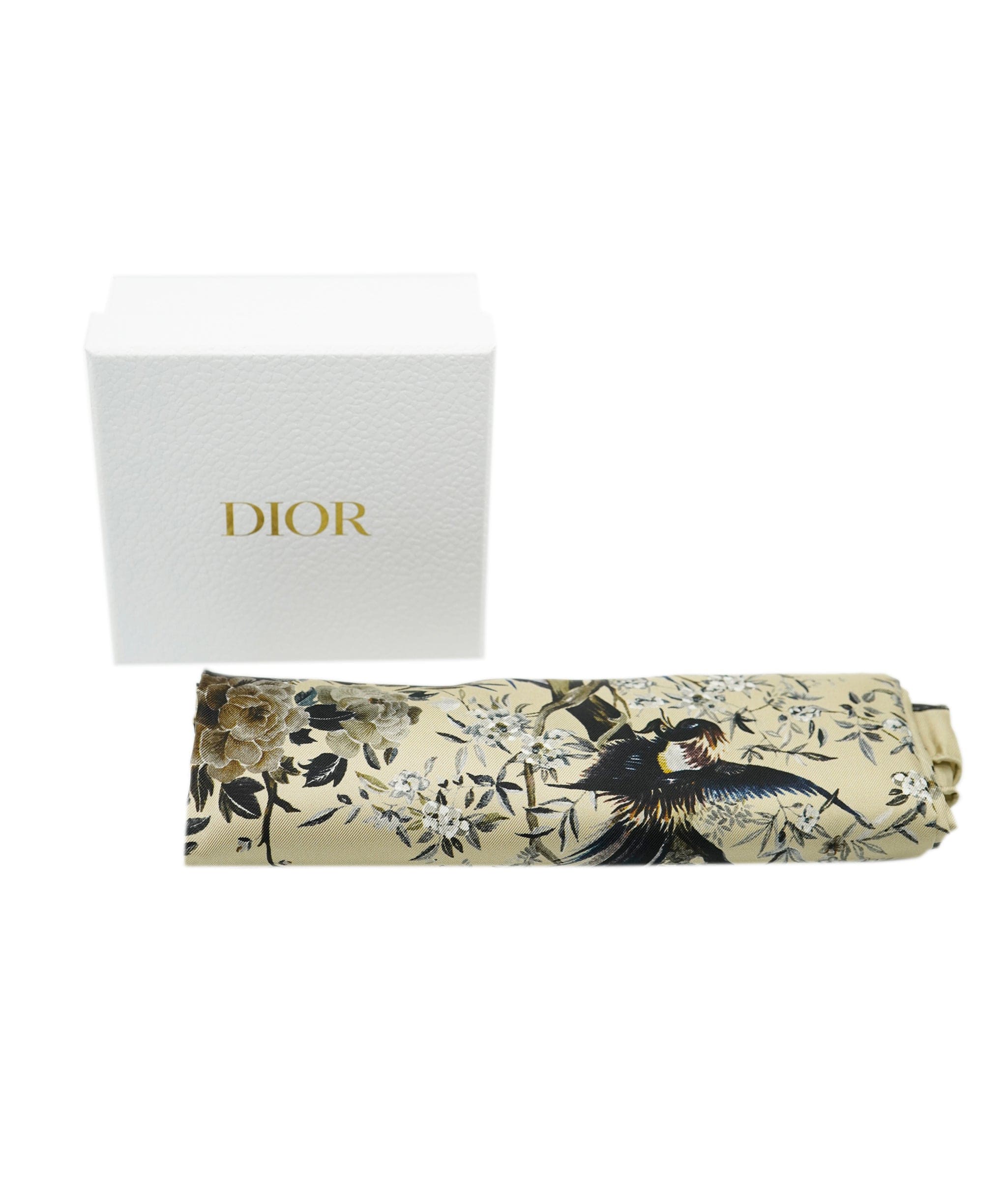 Christian Dior Dior beige jardin 90 x 90 cm scarf  AJL0216