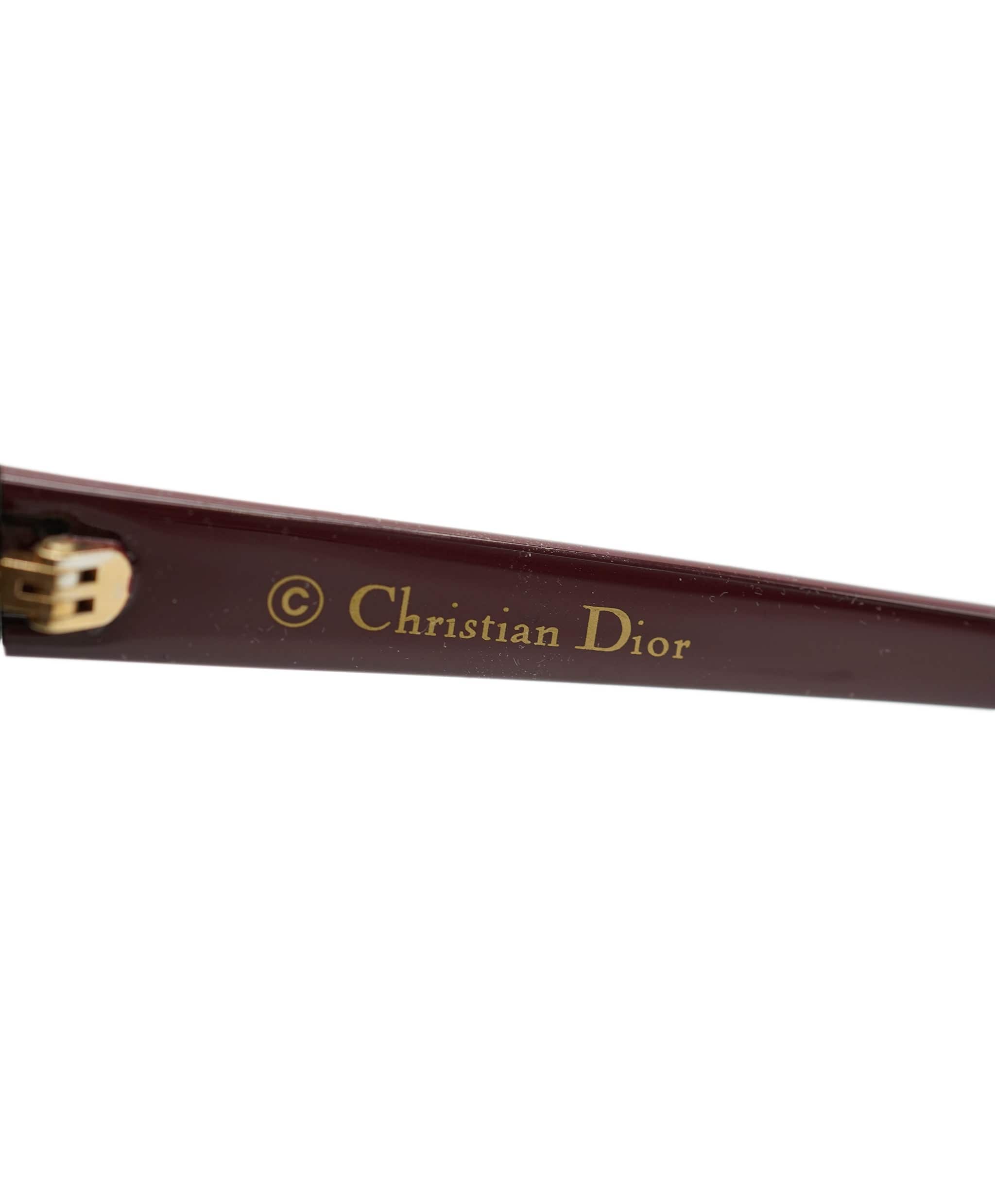 Christian Dior Dior Burgundy Sunglasses  ALL0584