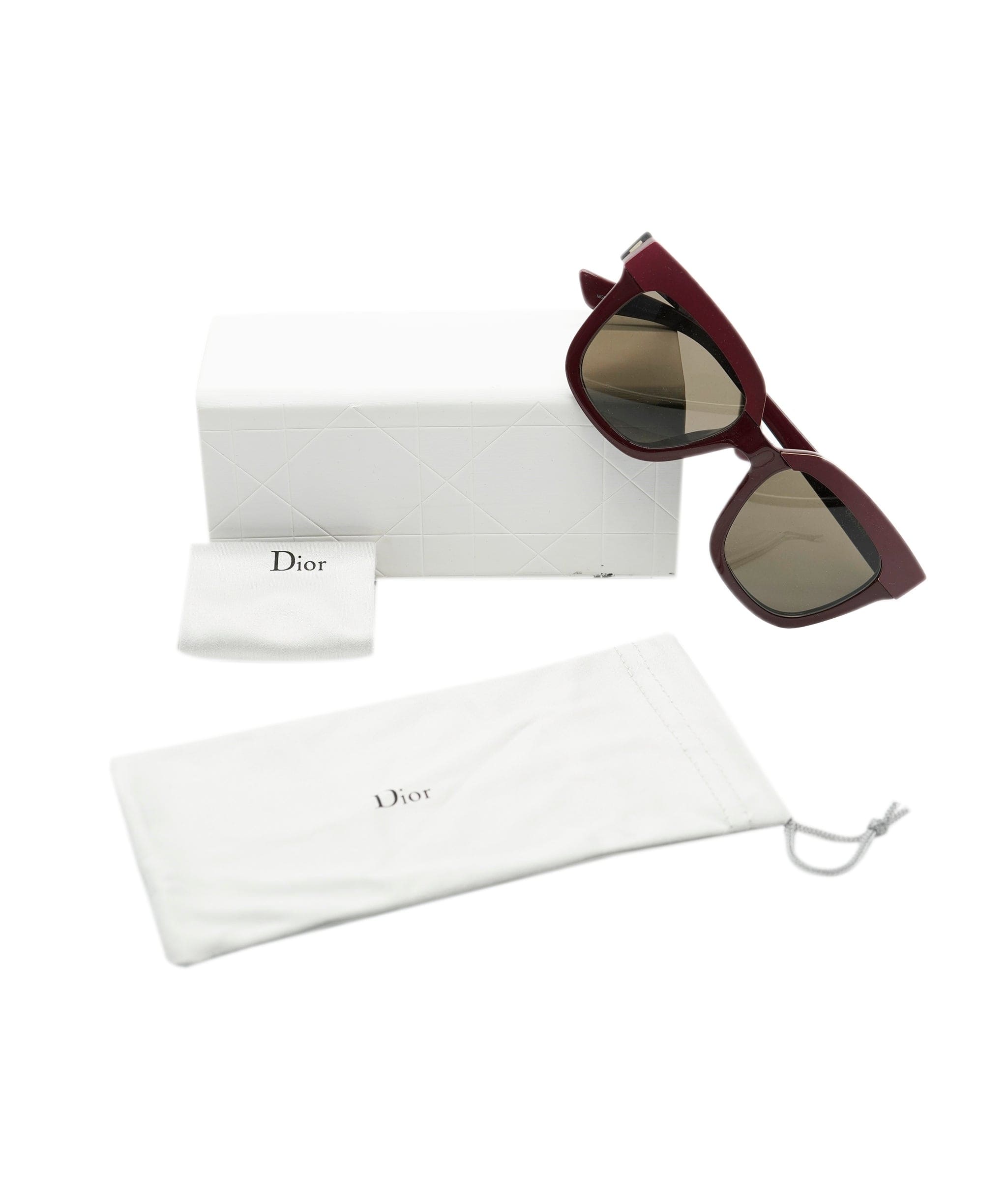 Christian Dior Dior Burgundy Sunglasses  ALL0584