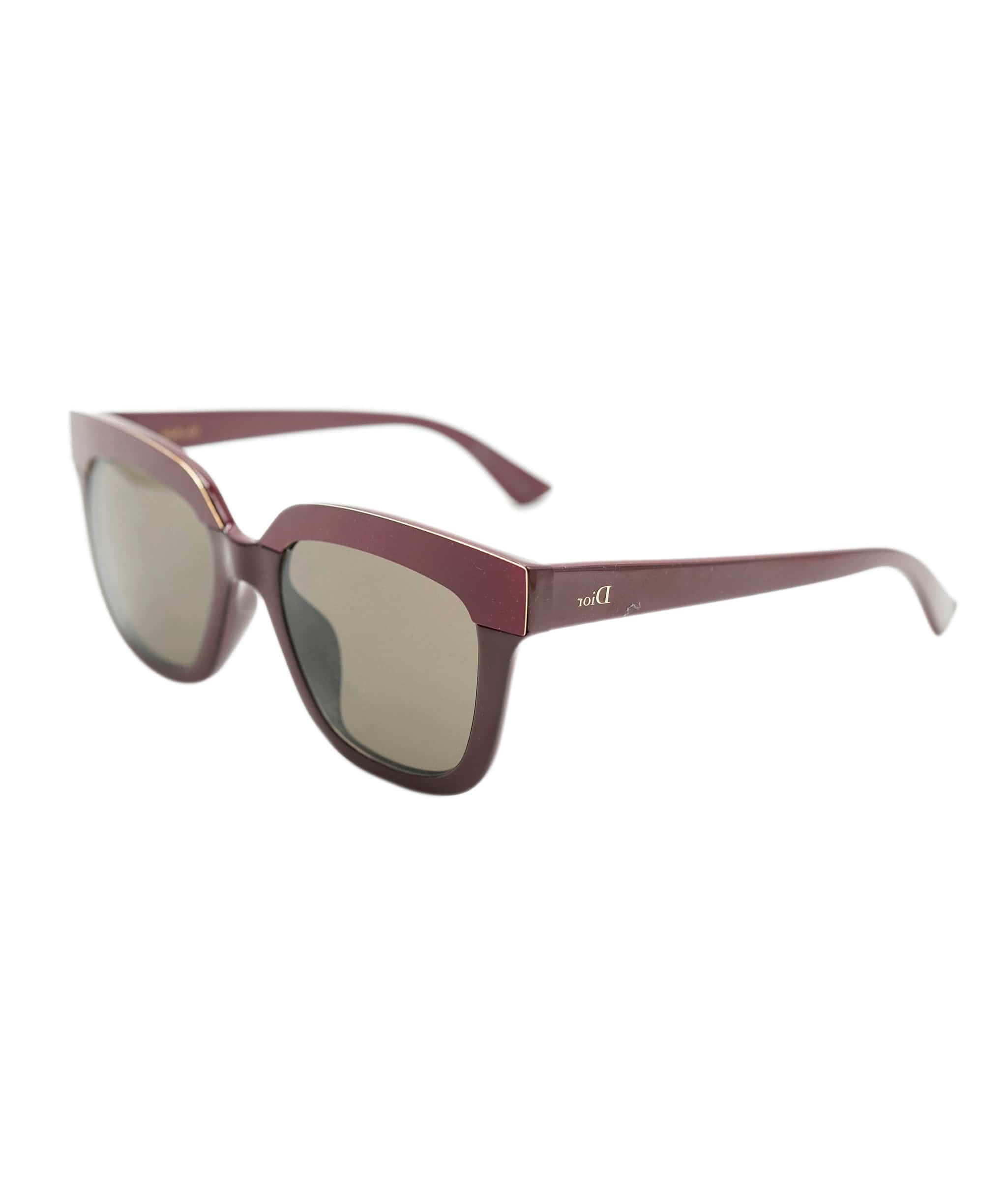 Christian Dior Dior Burgundy Sunglasses  ALL0584