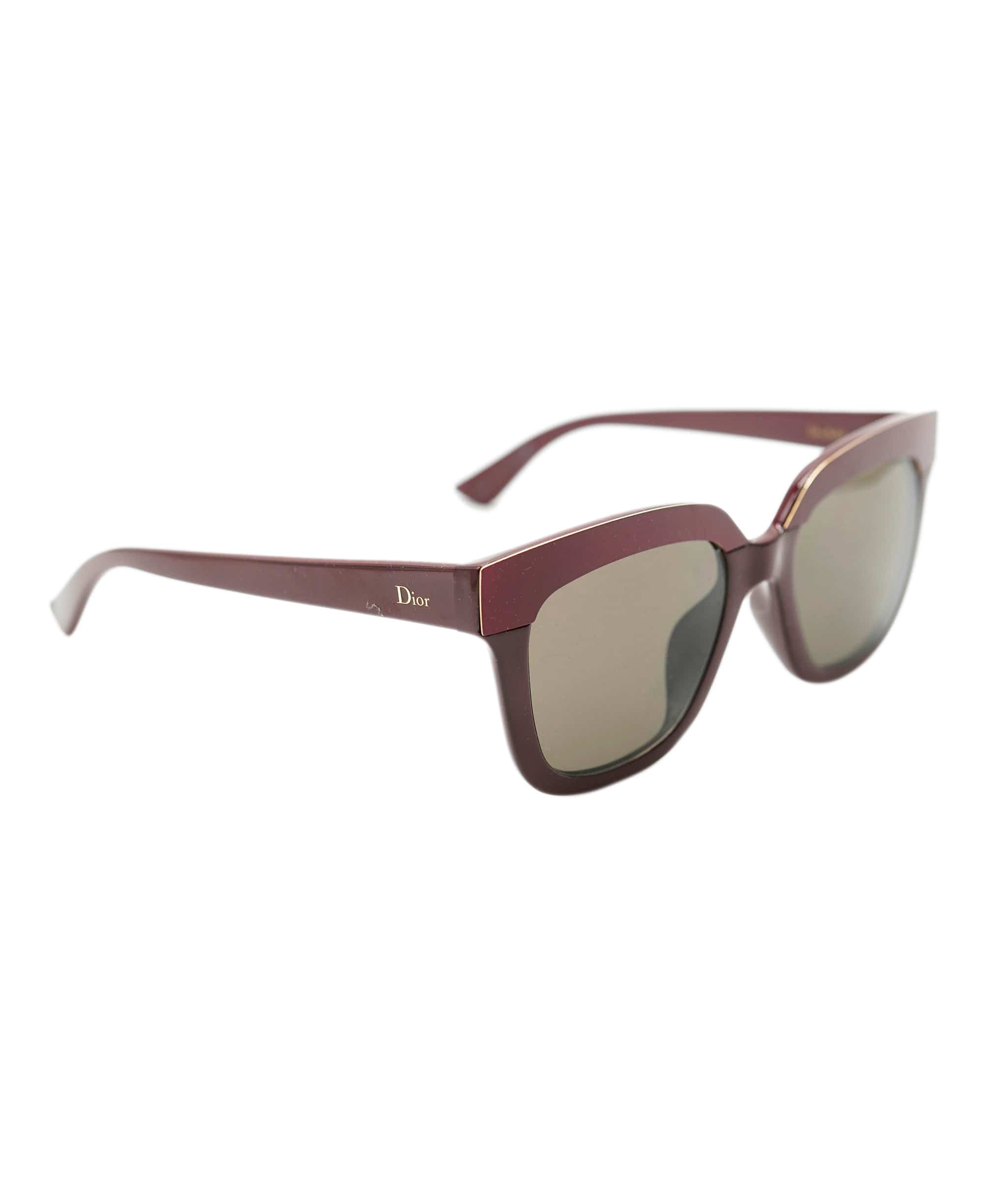 Christian Dior Dior Burgundy Sunglasses  ALL0584