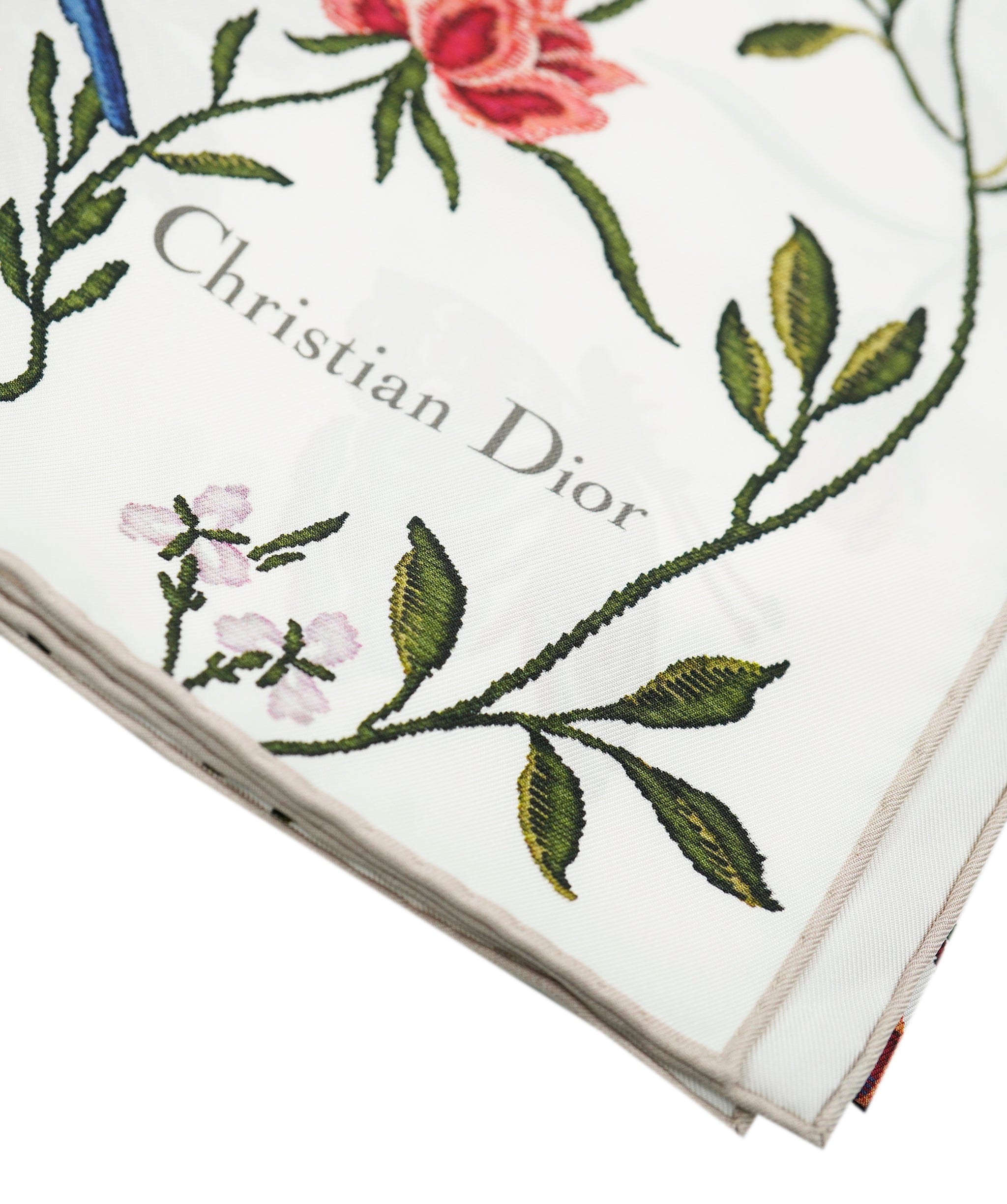 Christian Dior Dior Floral Scarf - 90x 90 AVL1465