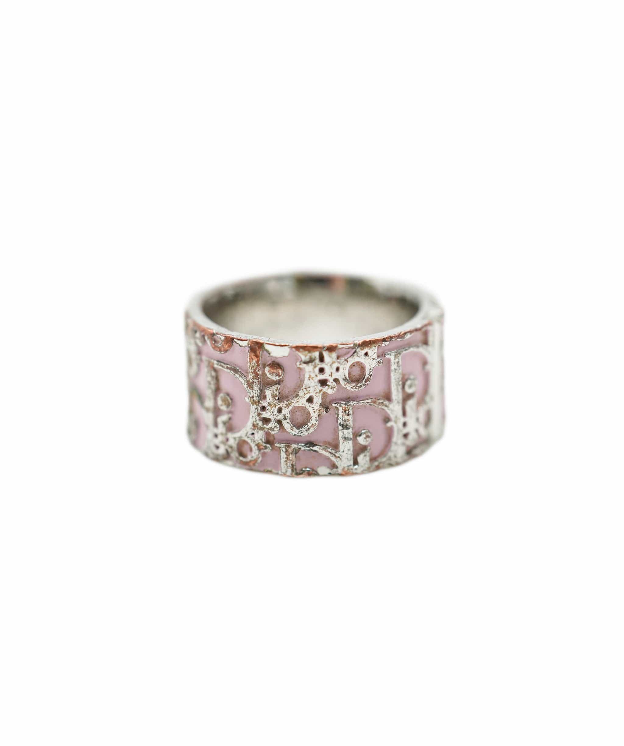 Christian Dior Christian Dior Pink silver tone ring  AVC1879