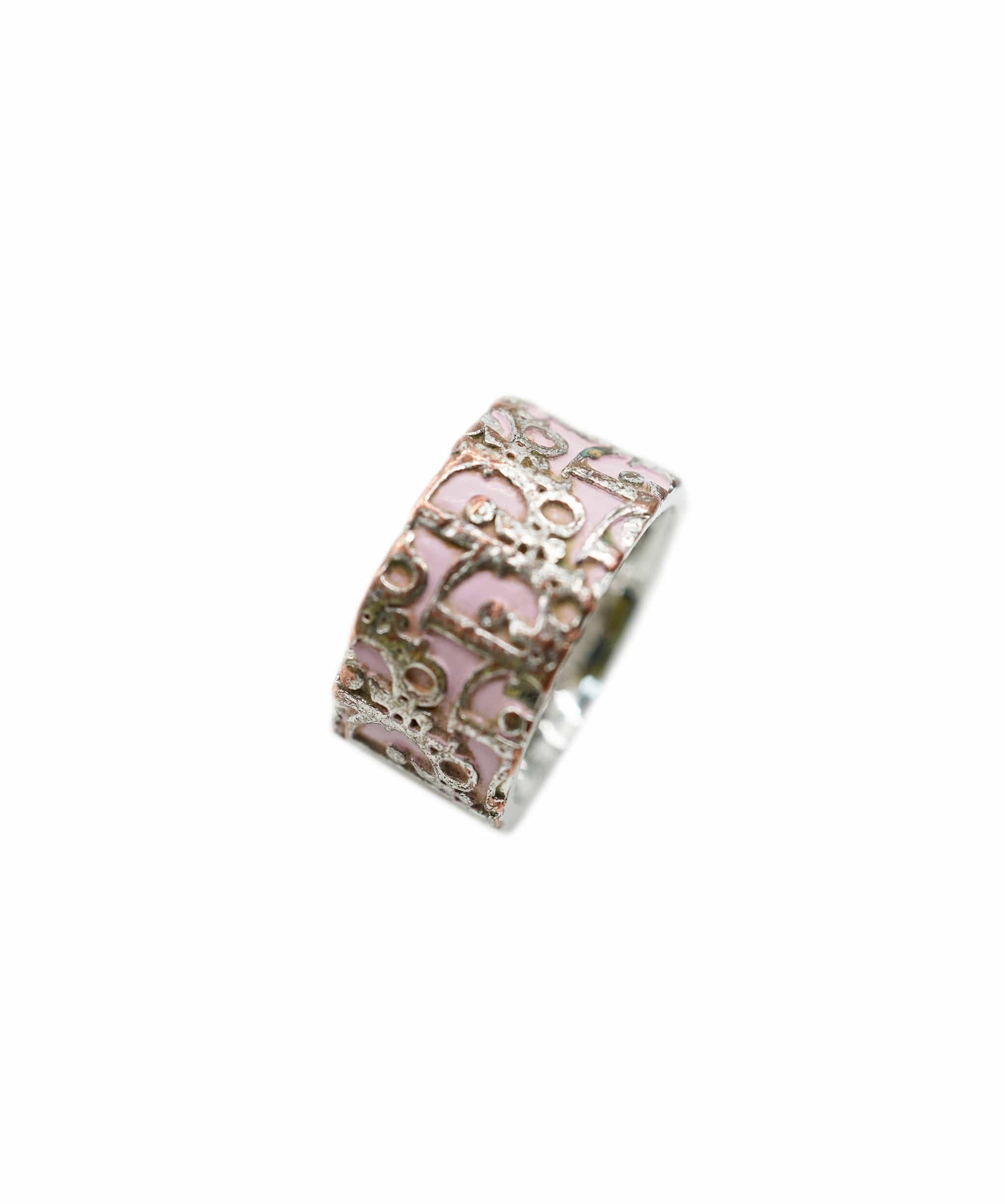 Christian Dior Christian Dior Pink silver tone ring  AVC1879