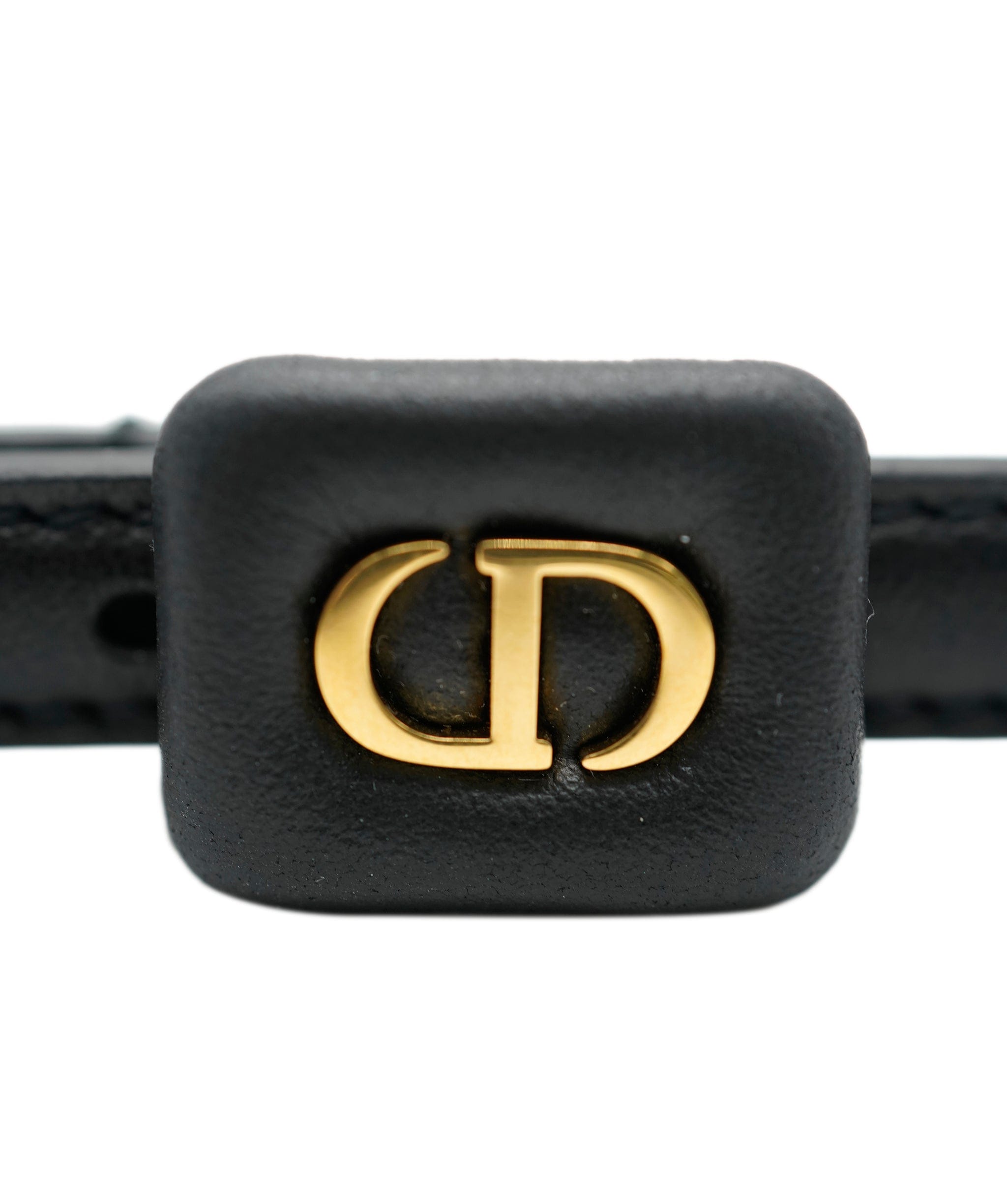 Christian Dior Dior Belt Bobby Fine Calfskin Black ASL9031