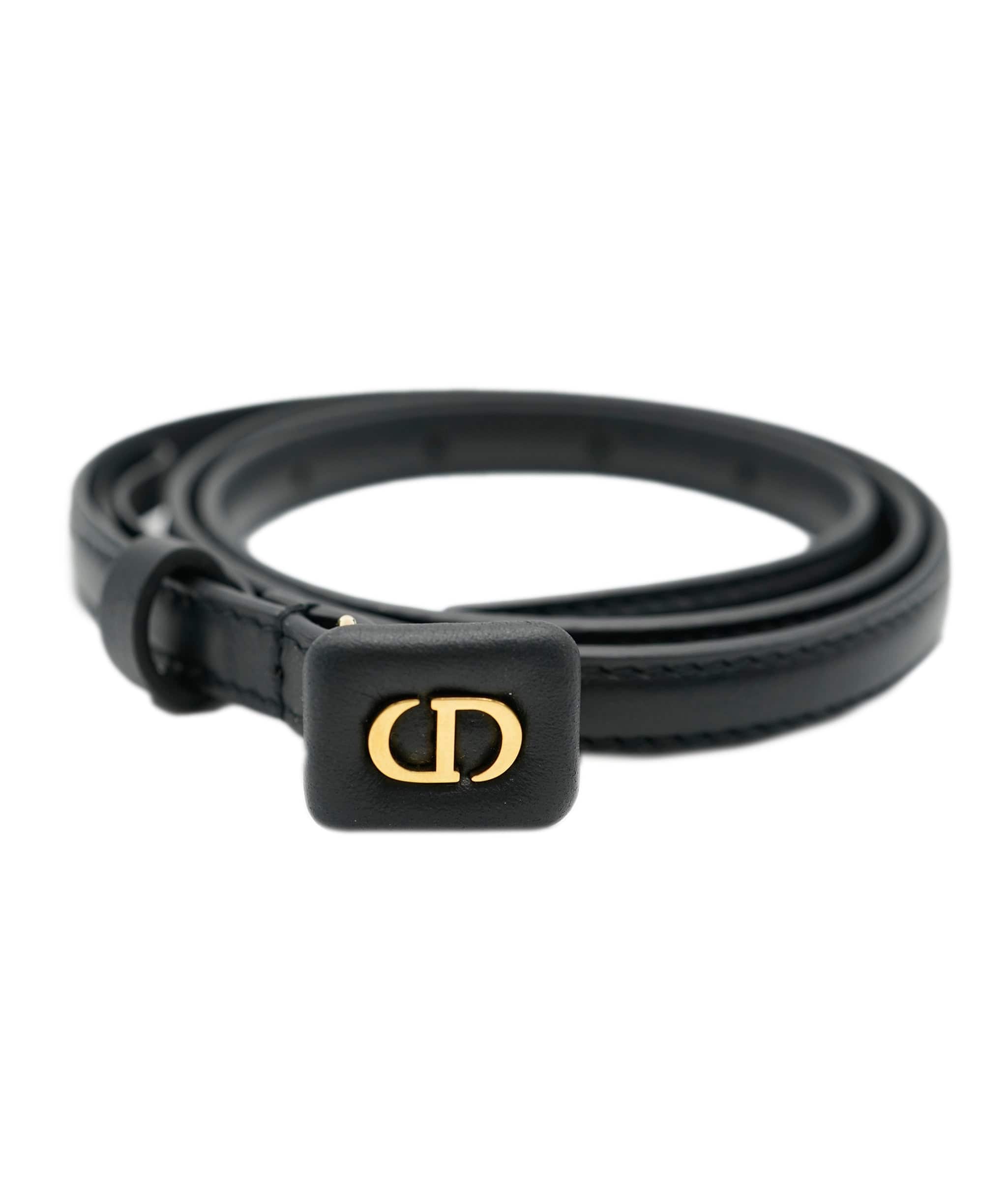 Christian Dior Dior Belt Bobby Fine Calfskin Black ASL9031