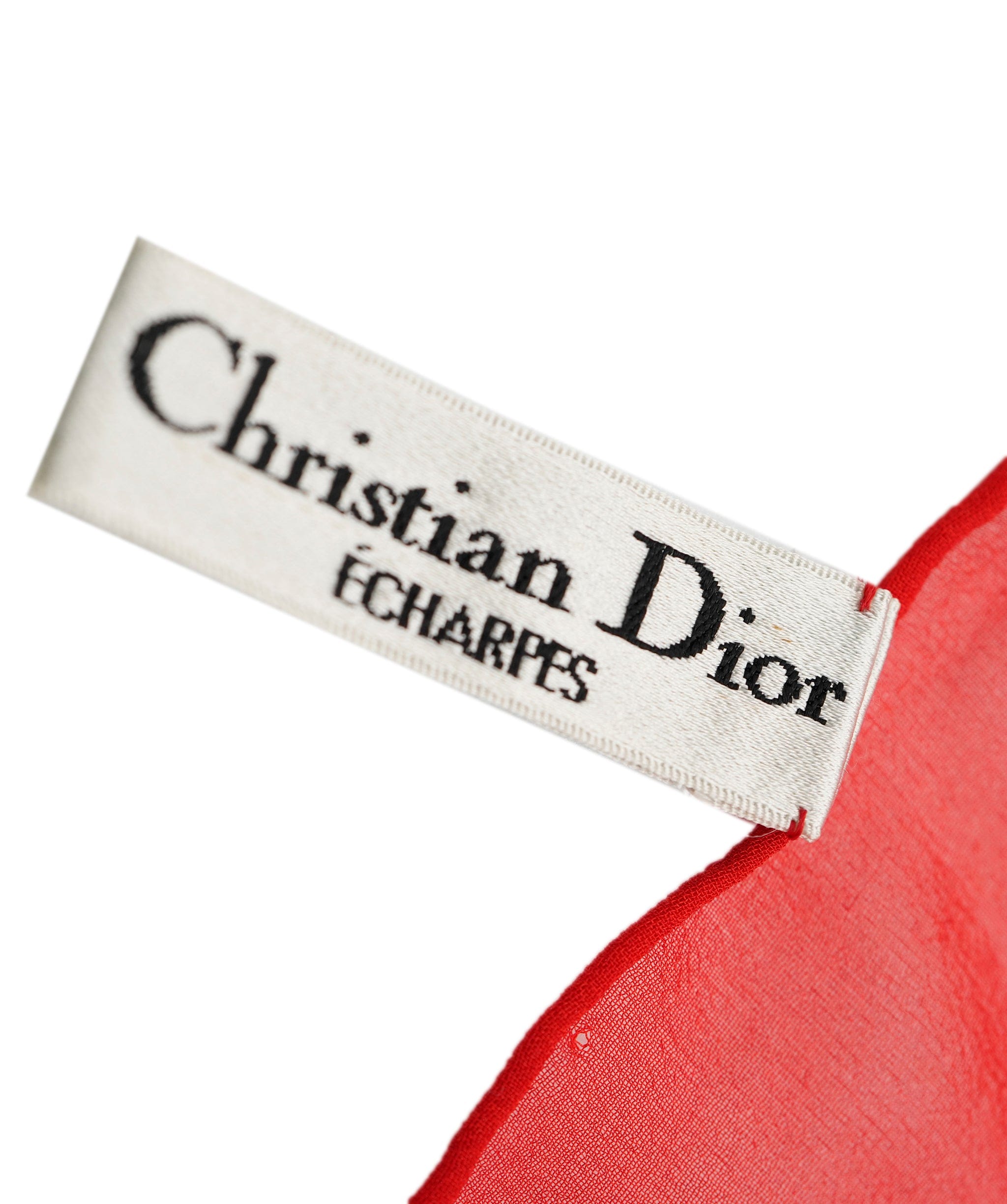 Christian Dior Dior Monogram Scarf Navy Red ASL9008