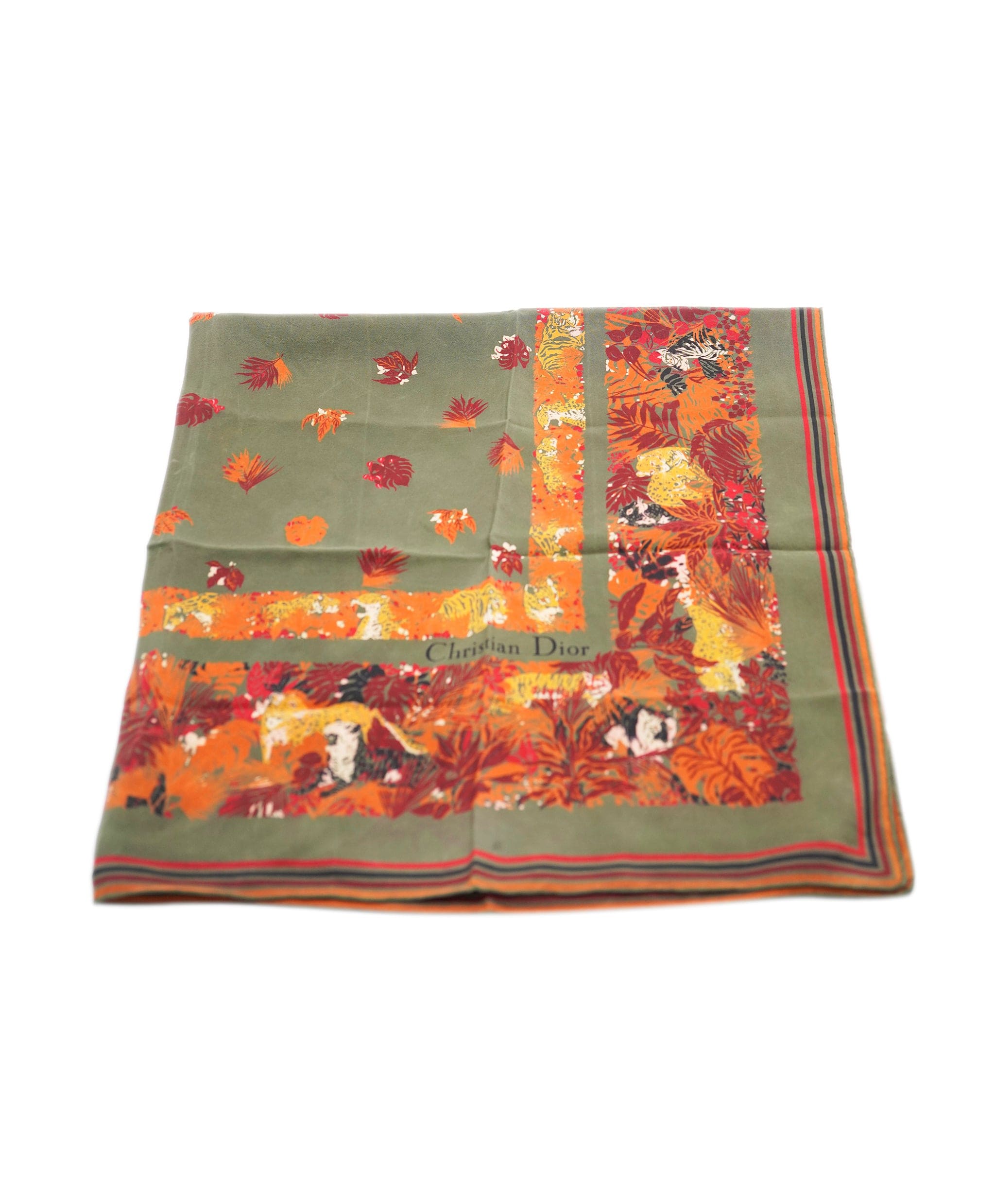 Christian Dior Dior patterned silk scarf - AJC0088